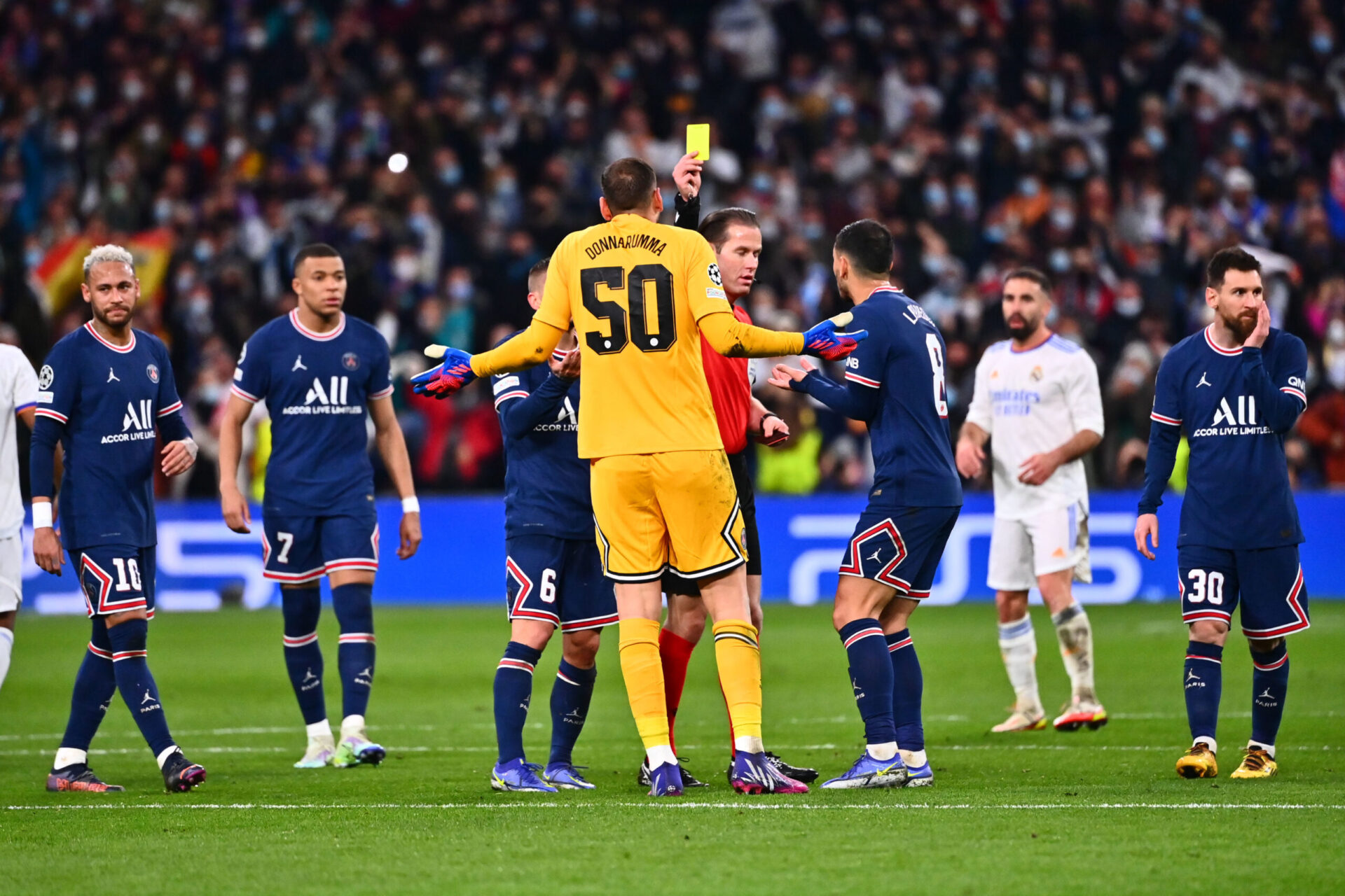 Gianluigi Donnarumma a manqu&eacute; son match face &agrave; Madrid cette semaine/Icon Sport