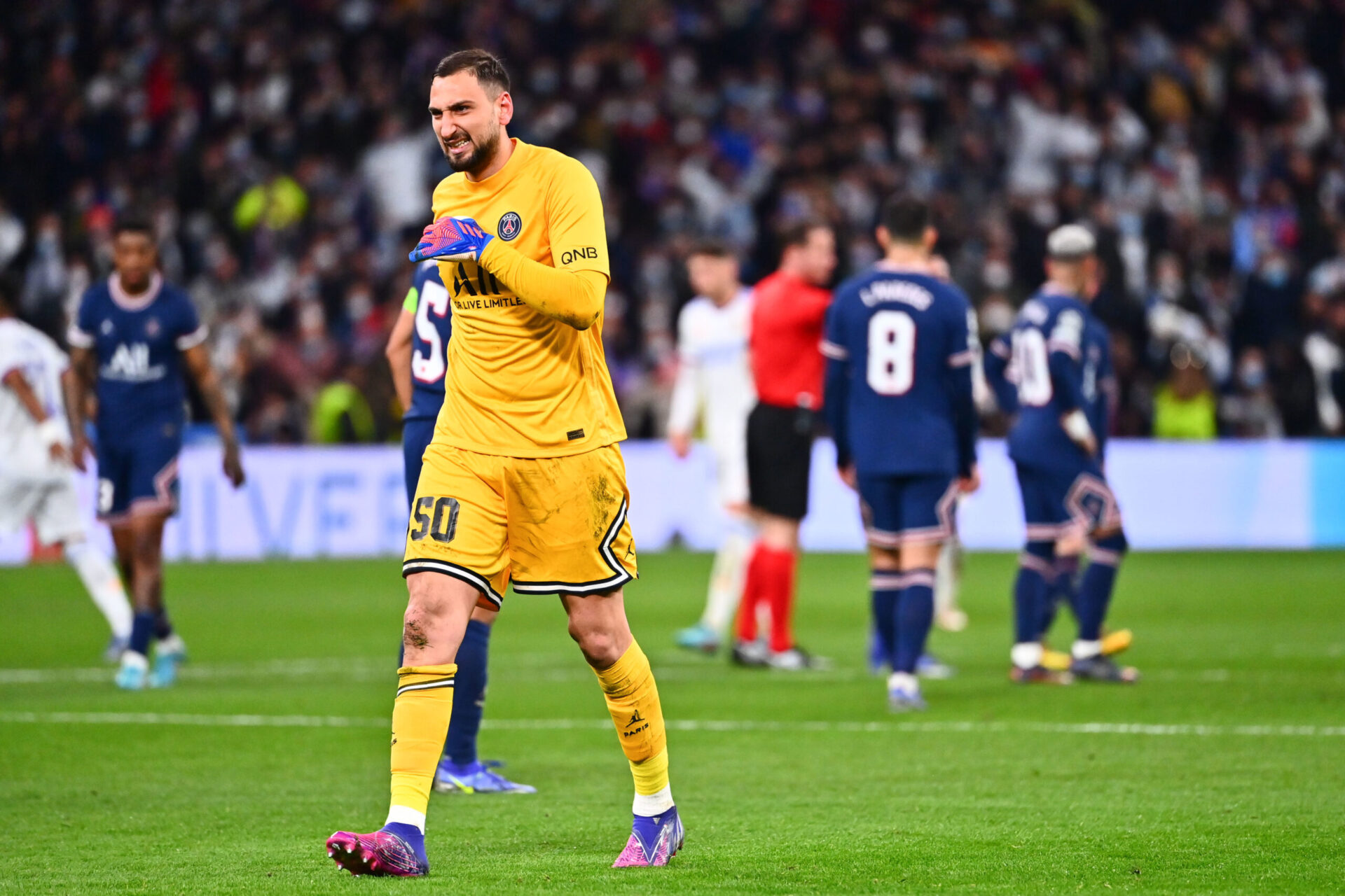 Gianluigi Donnarumma, le gardien de but du Paris Saint-Germain (Icon Sport)