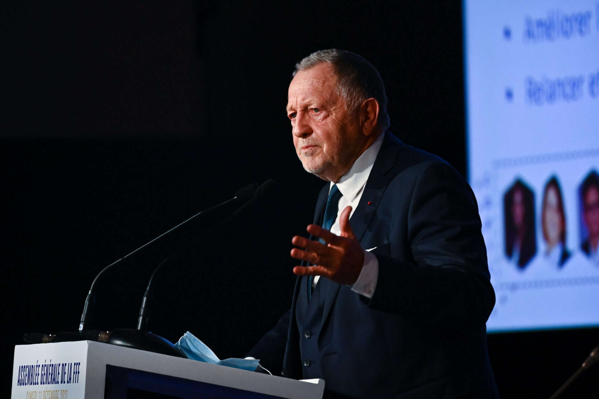 Jean-Michel Aulas, 72 ans, est le pr&eacute;sident de Lyon depuis 1987 (Icon Sport)