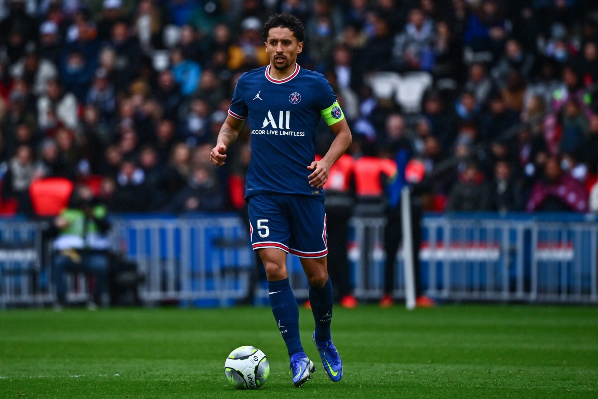 Marquinhos sous le maillot du PSG (iconsport)