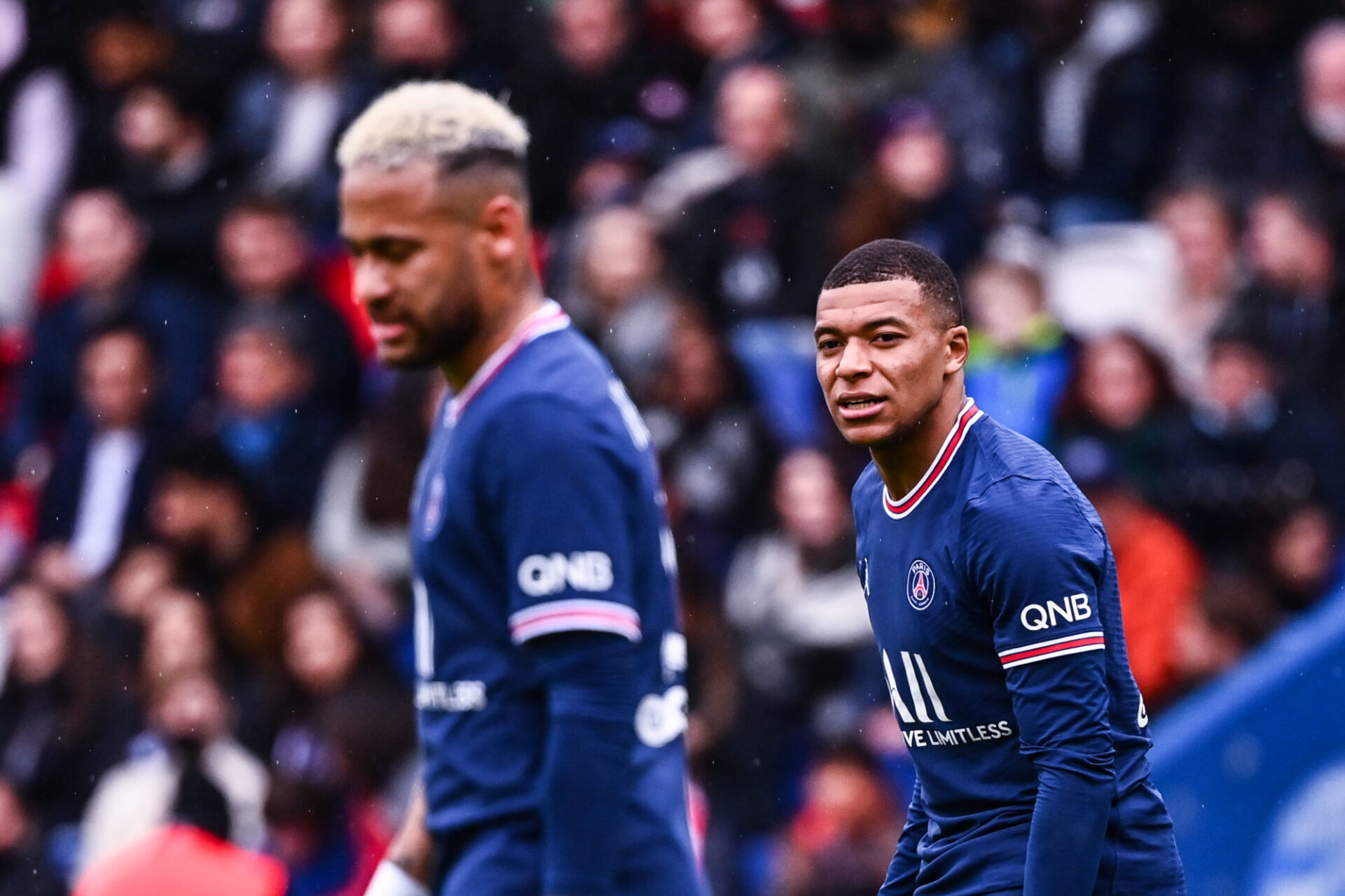 Neymar/Mbappé, il y a de l'eau dans le gaz. Icon Sport Neymar/Mbappé, il y a de l'eau dans le gaz. Icon Sport