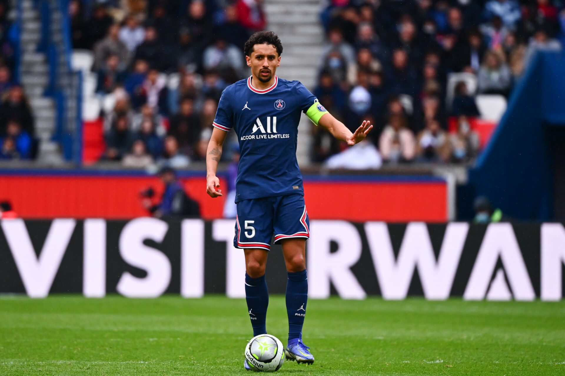 Marquinhos n'est pas dans sa meilleure p&eacute;riode au PSG (iconsport)