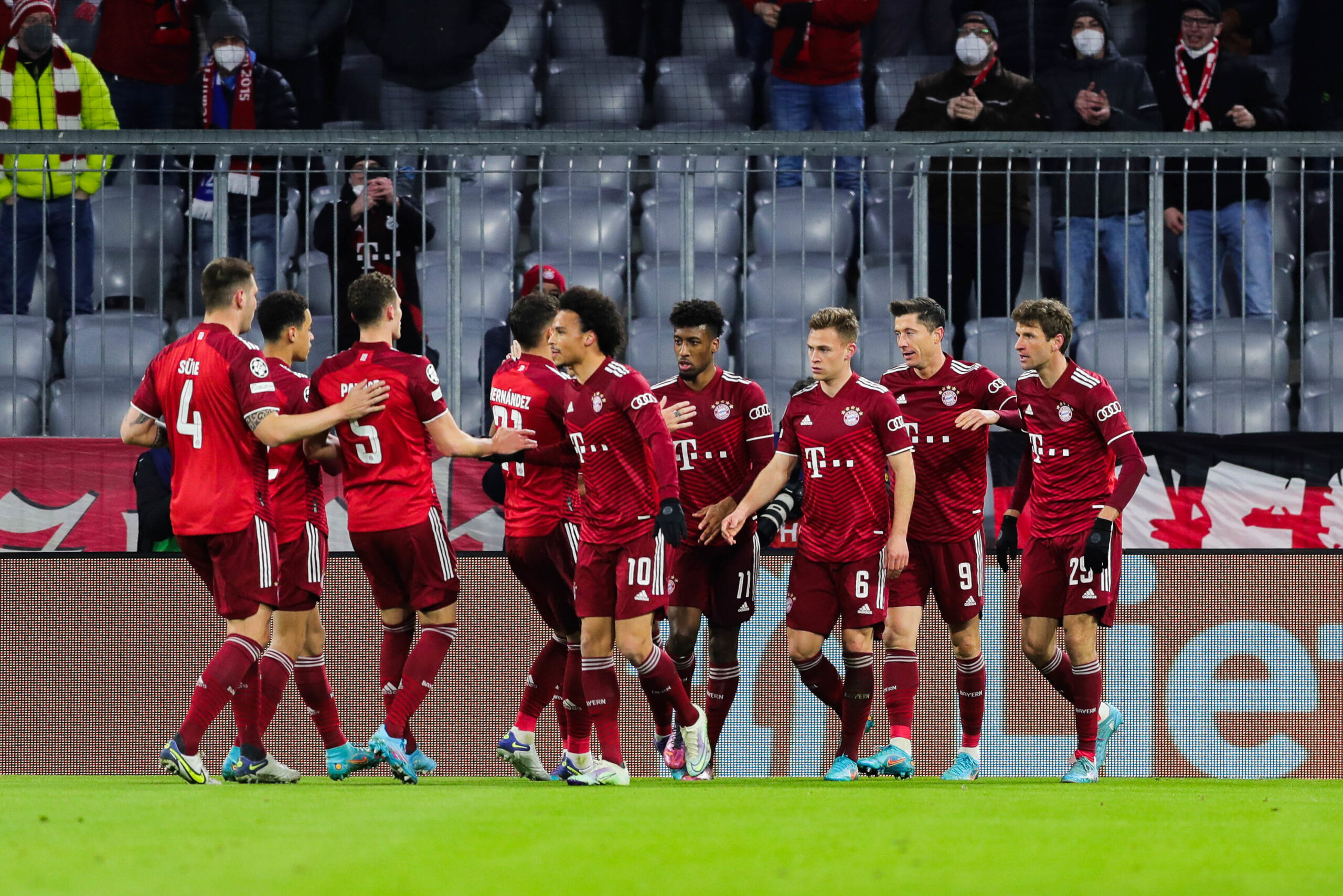 Les joueurs du Bayern Munich (Icon Sport)