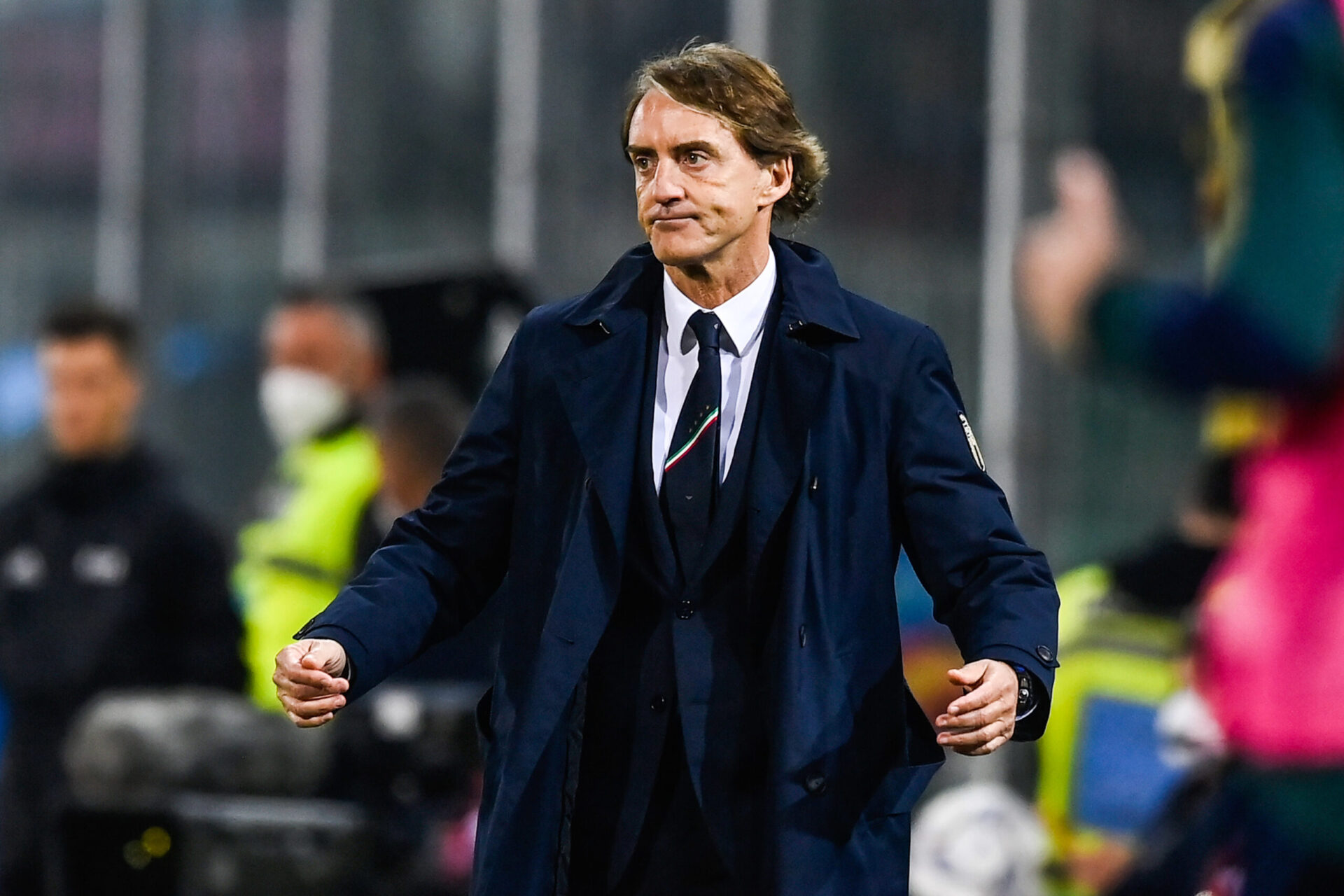 Mancini estime que l'Italie n'a pas eu de chance face &agrave; la Mac&eacute;doine du Nord (iconsport)