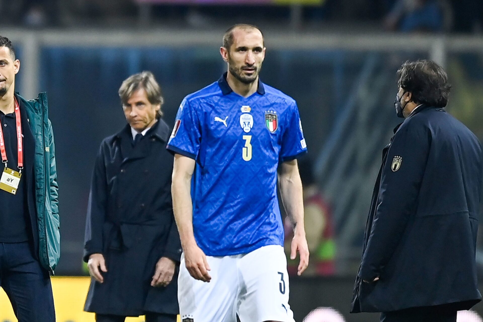 Mancini estime que l'Italie n'a pas eu de chance face &agrave; la Mac&eacute;doine du Nord (iconsport)