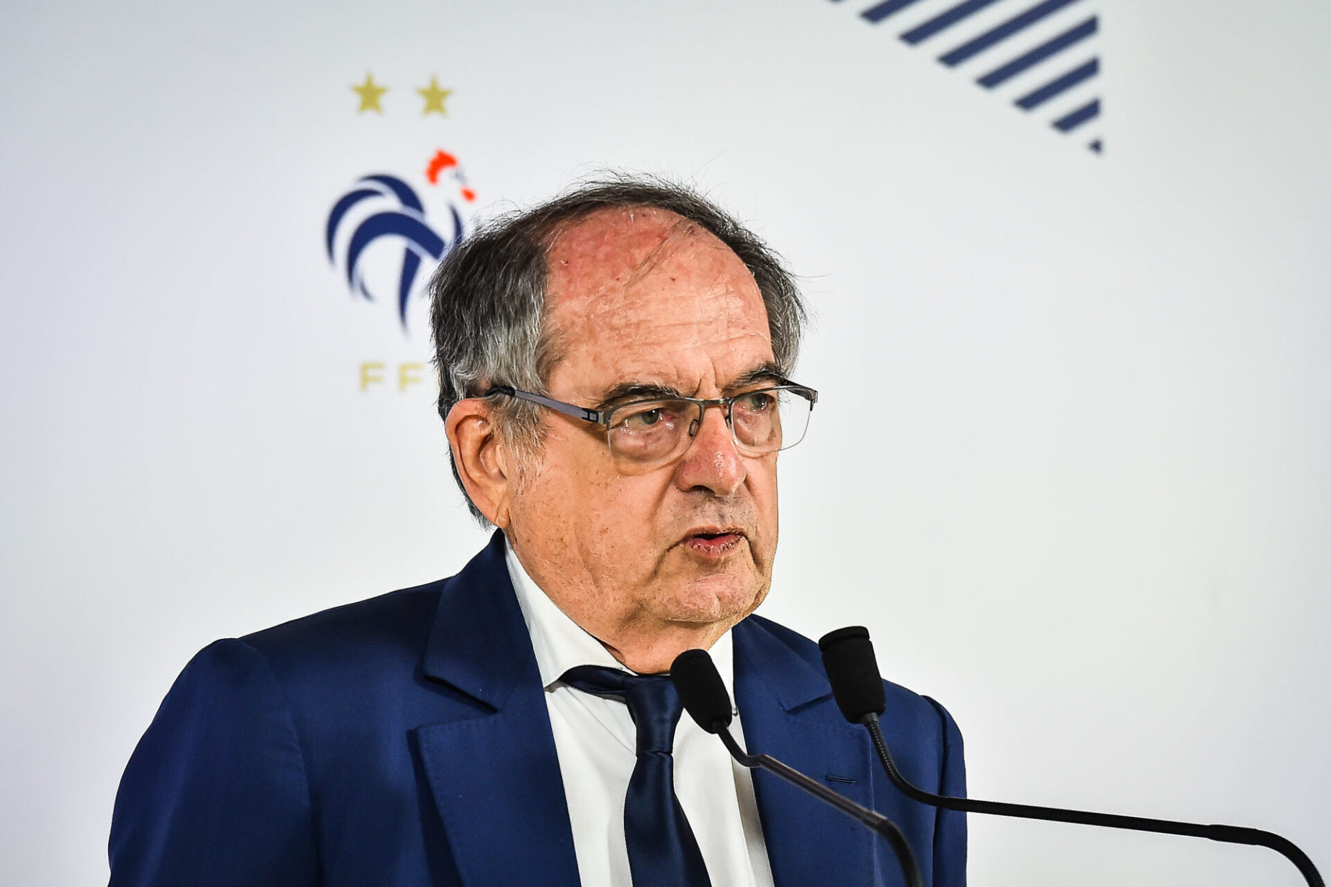 No&euml;l Le Gra&euml;t, pr&eacute;sident de la FFF. (Icon Sport)
