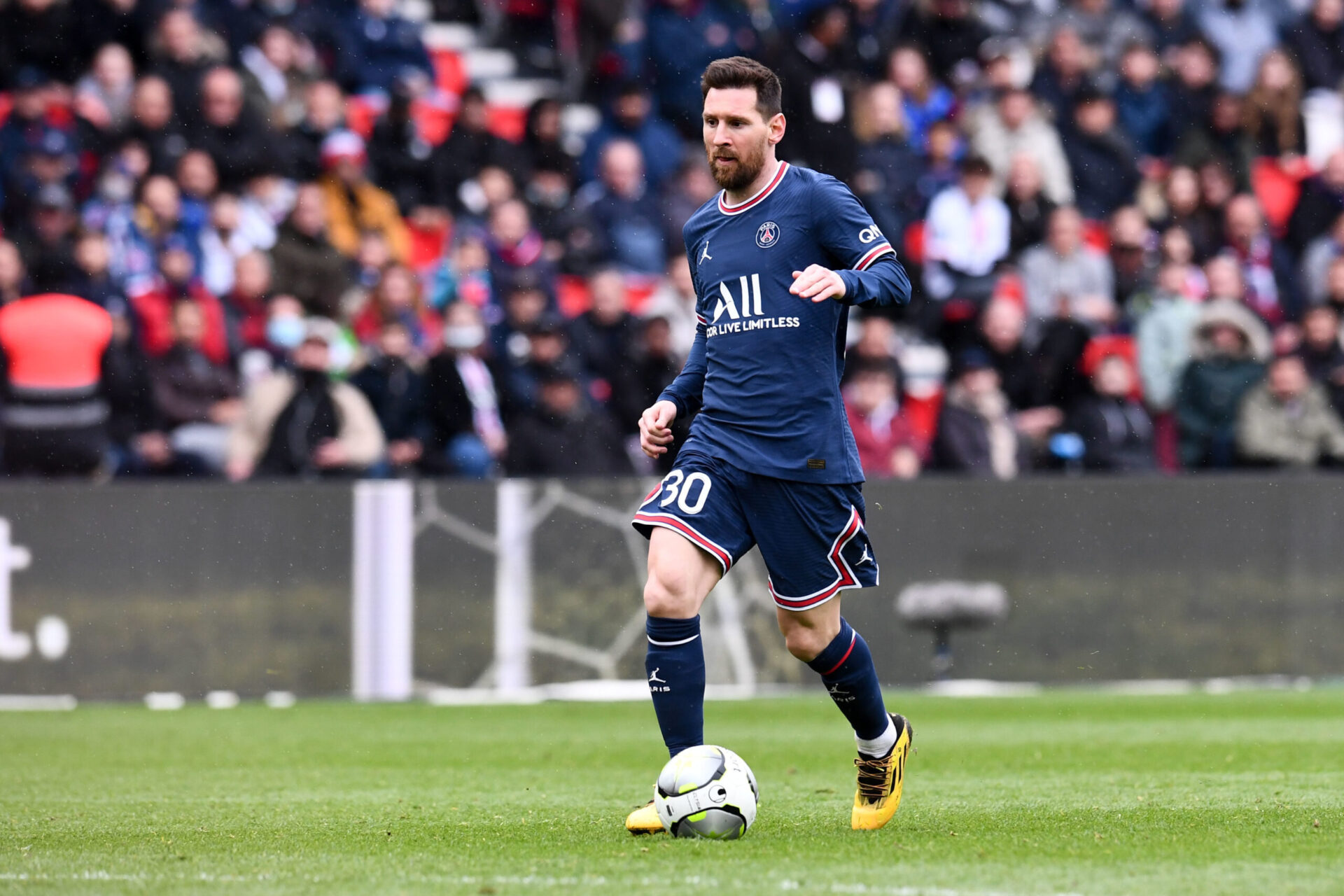 Lionel Messi, sous les couleurs du Paris Saint-Germain / Icon Sport