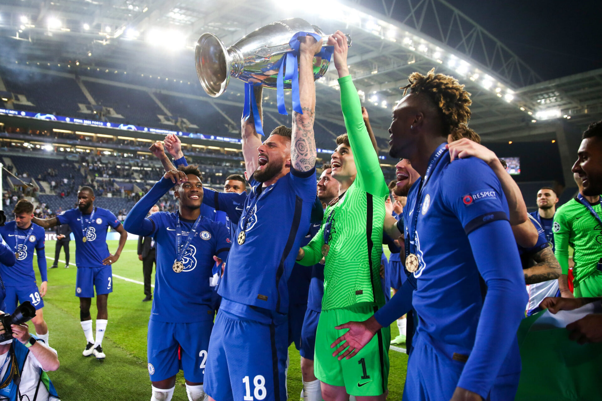 Chelsea, vainqueur de la Ligue des Champions en 2021.