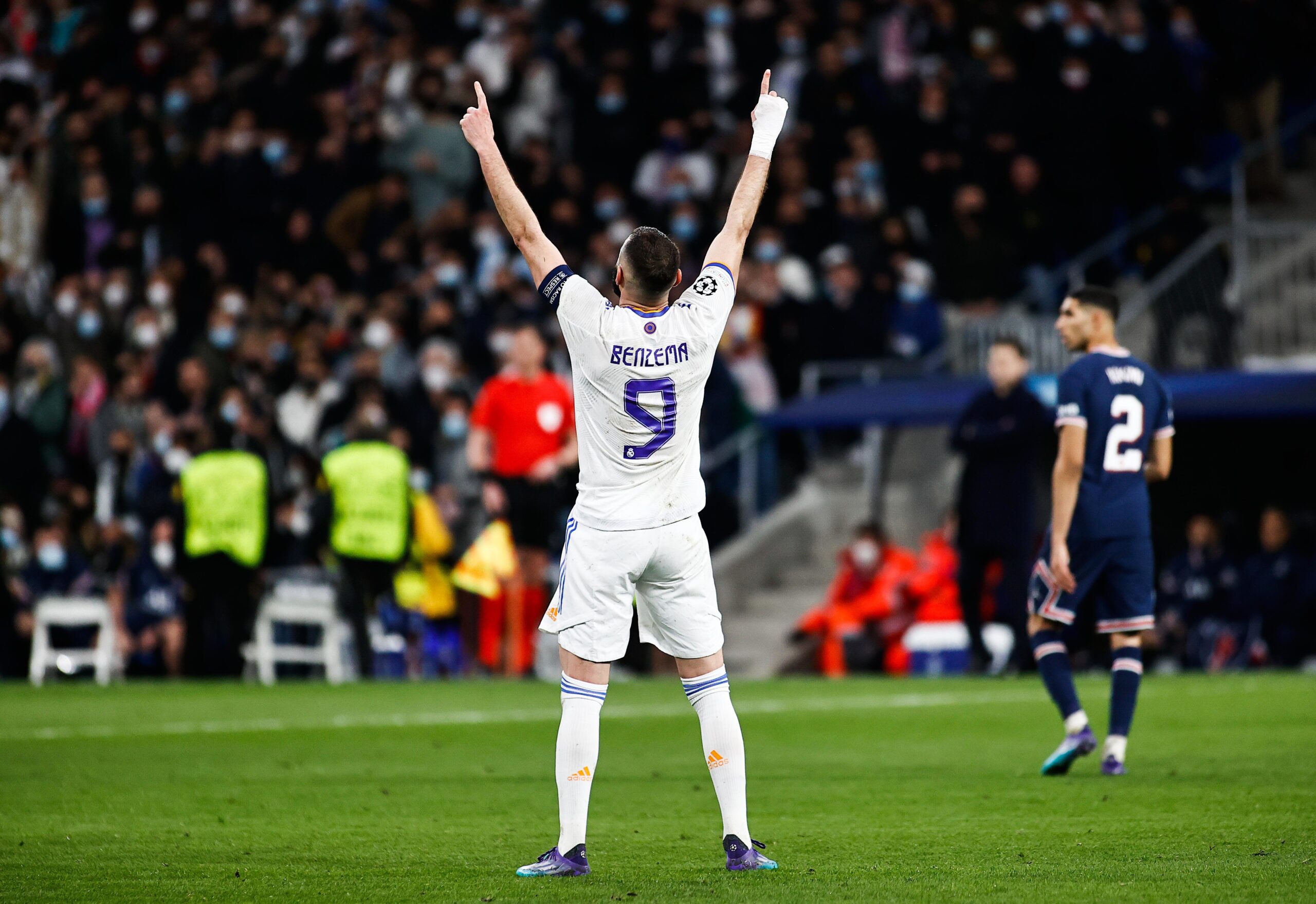 Karim Benzema sous les couleurs du Real Madrid / Icon sport