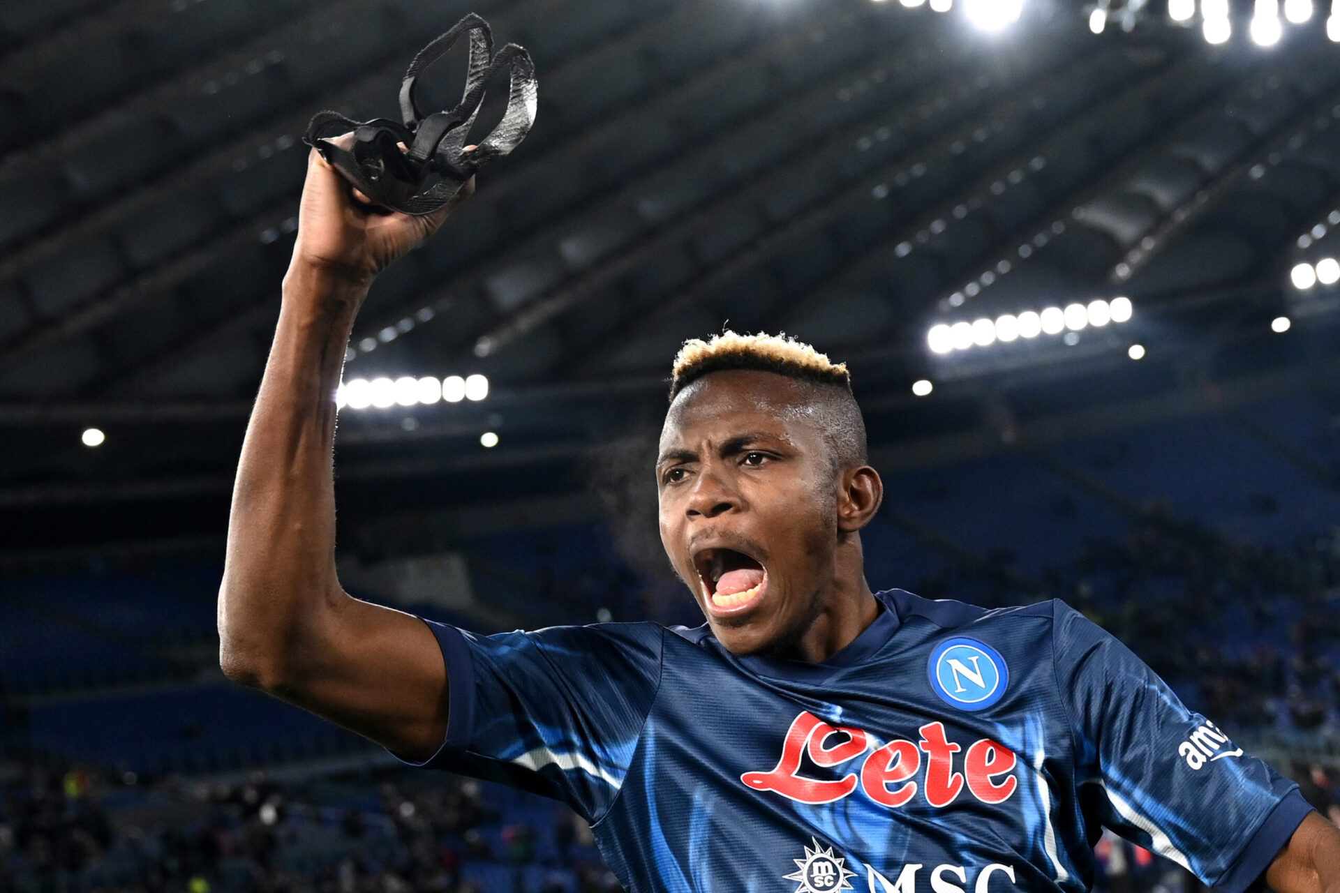 Victor Osimhen avec le Napoli (Icon Sport)