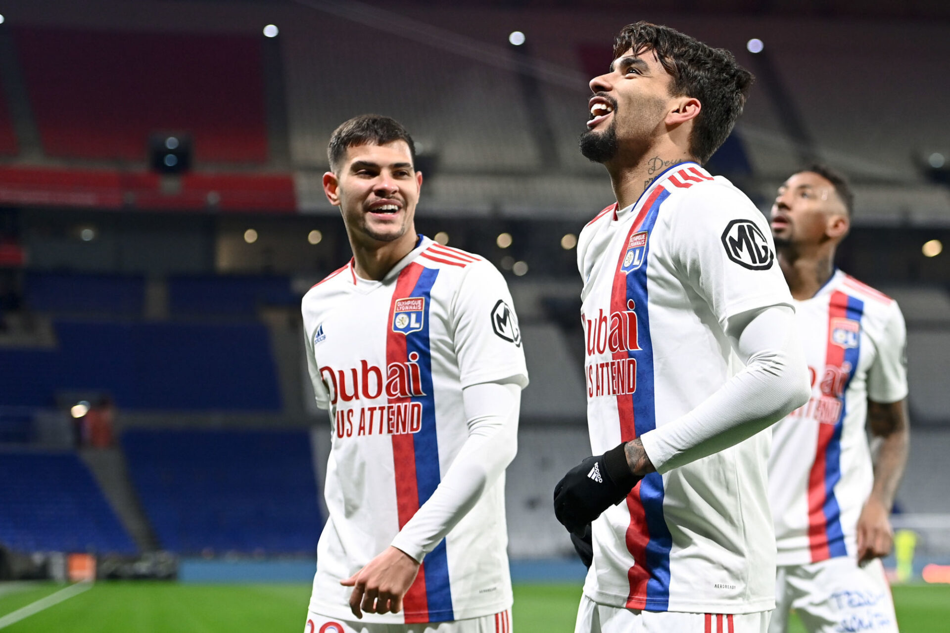 A Newcastle, Lucas Paqueta rejoindrait son ami et ancien co&eacute;quipier &agrave; l'OL, Bruno Guimaraes (iconsport)