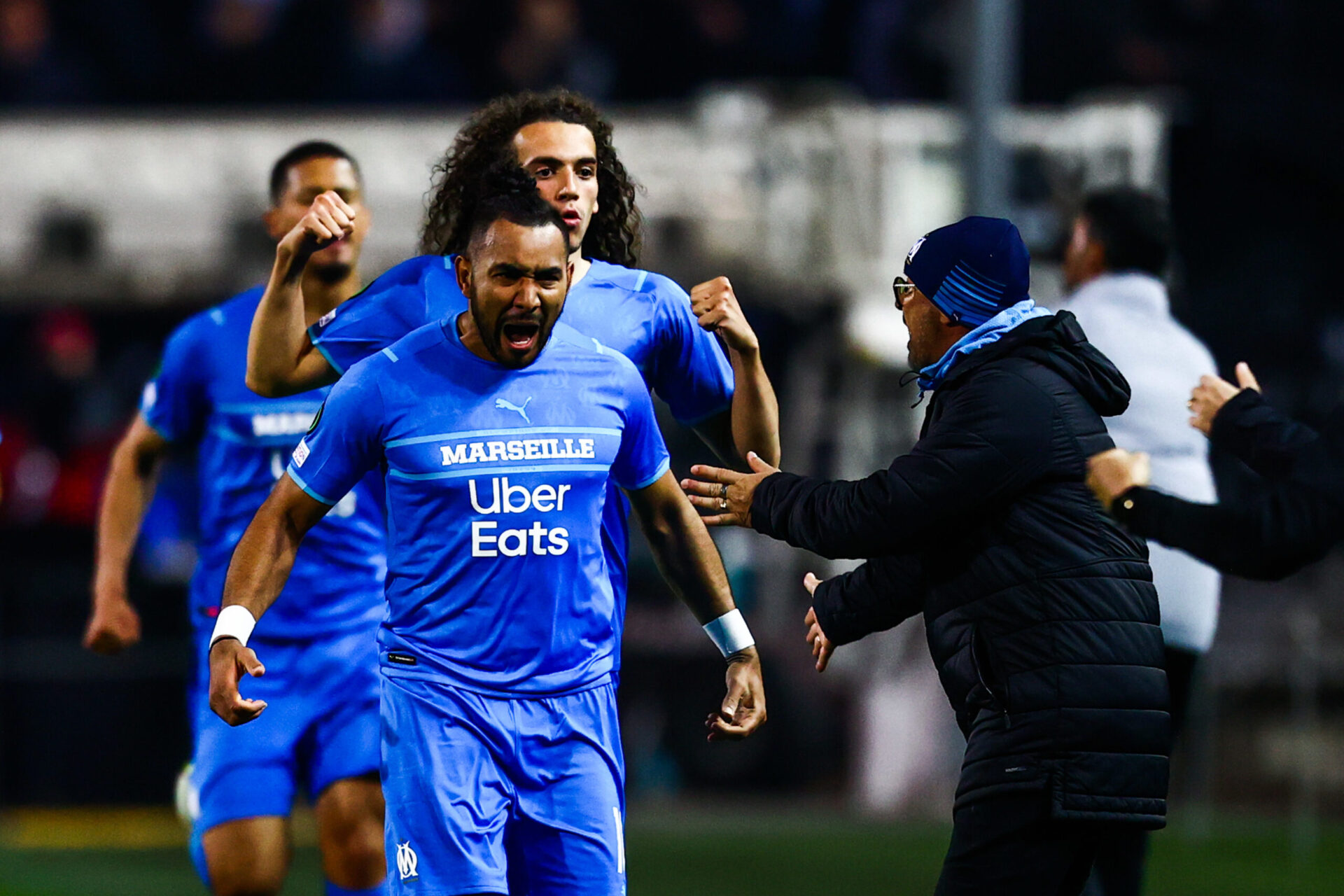 Dimitri Payet a contribu&eacute; &agrave; a qualification de l'OM en demi-finale de l'ELC. / Icon Sport