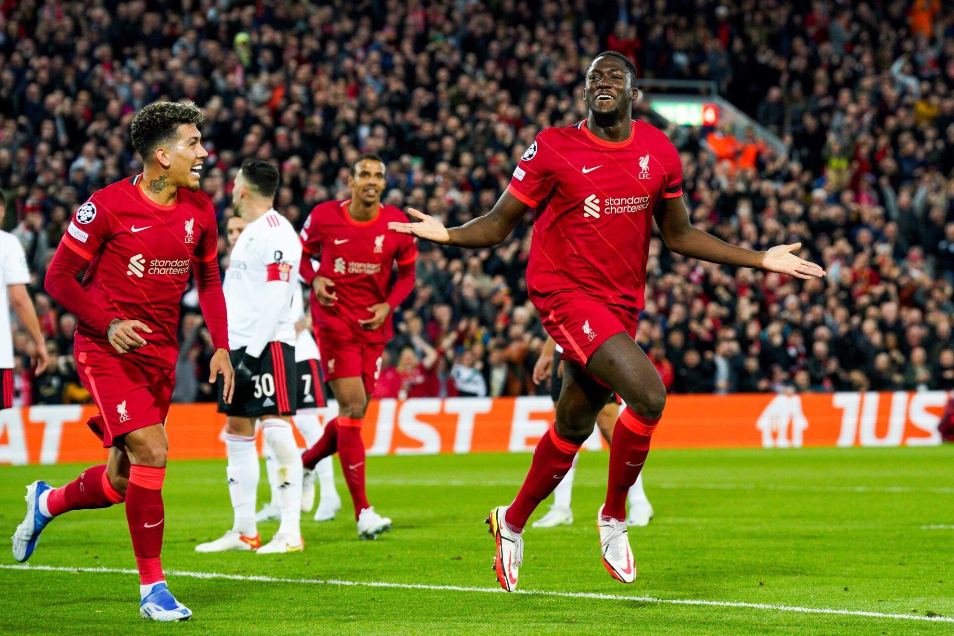 Ibrahima Konat&eacute;, sous les couleurs de Liverpool. Icon Sport