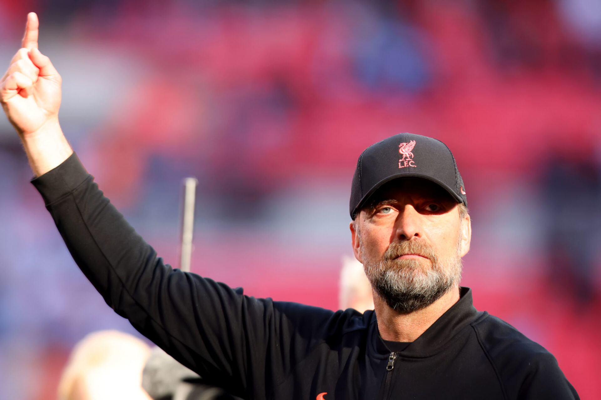 J&uuml;rgen Klopp, entra&icirc;neur de Liverpool jusqu'en 2026. Icon Sport