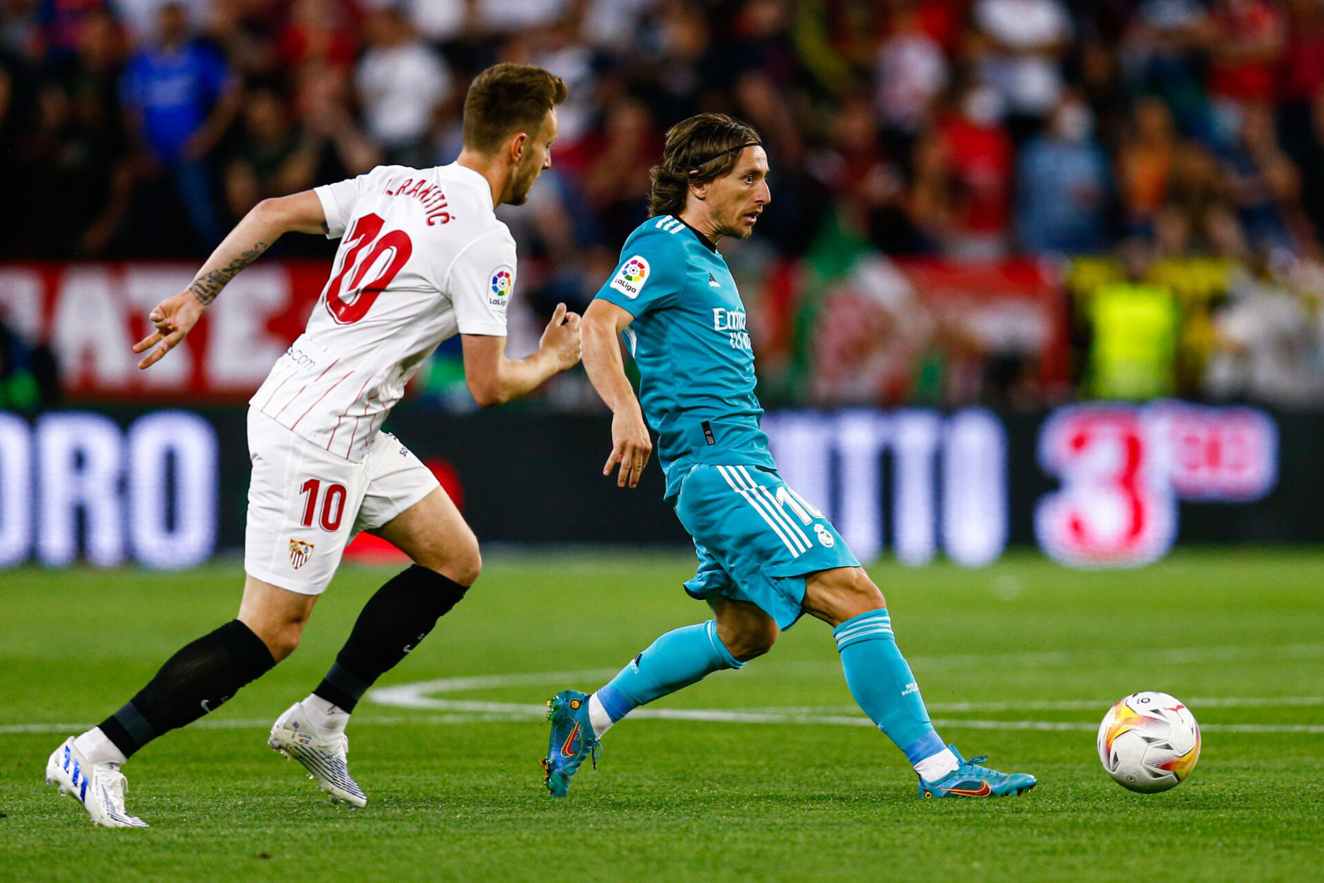 Match au sommet de la Liga entre le Real Madrid et le FC S&eacute;ville (iconsport)