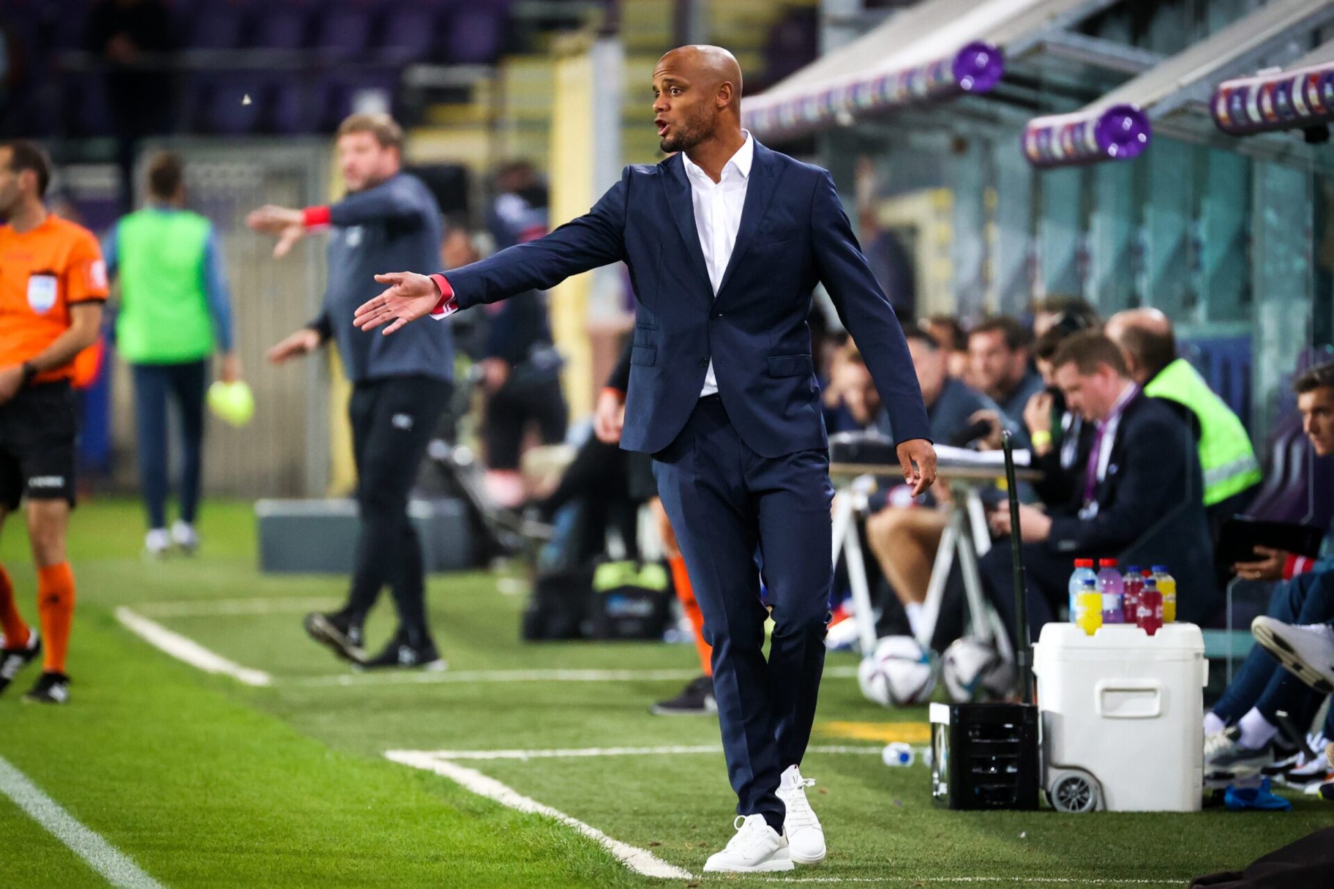 Vincent Kompany lors de son passage à Anderlecht (Icon Sport) Vincent Kompany lors de son passage à Anderlecht (Icon Sport)