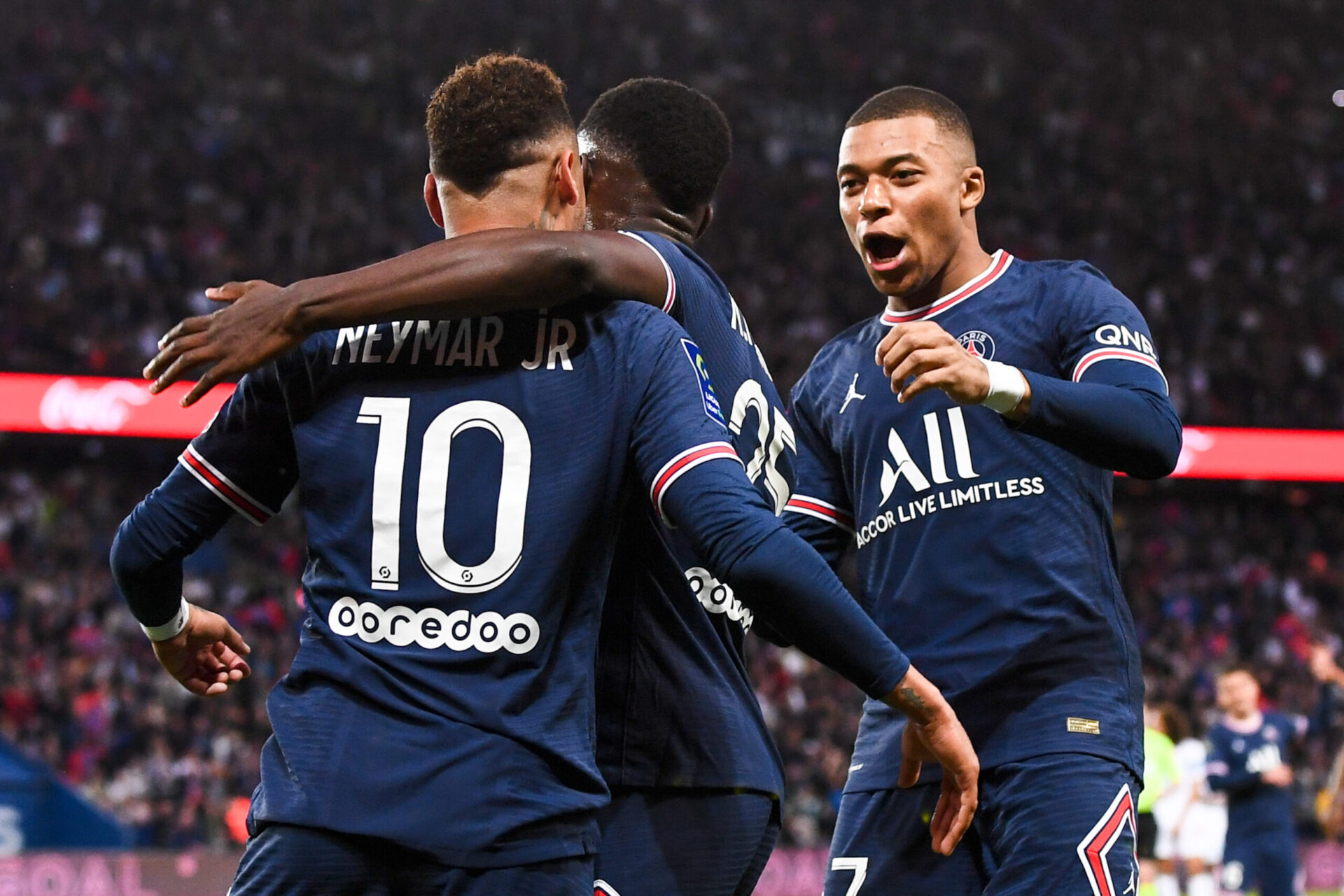 Les joueurs du PSG / Icon Sport