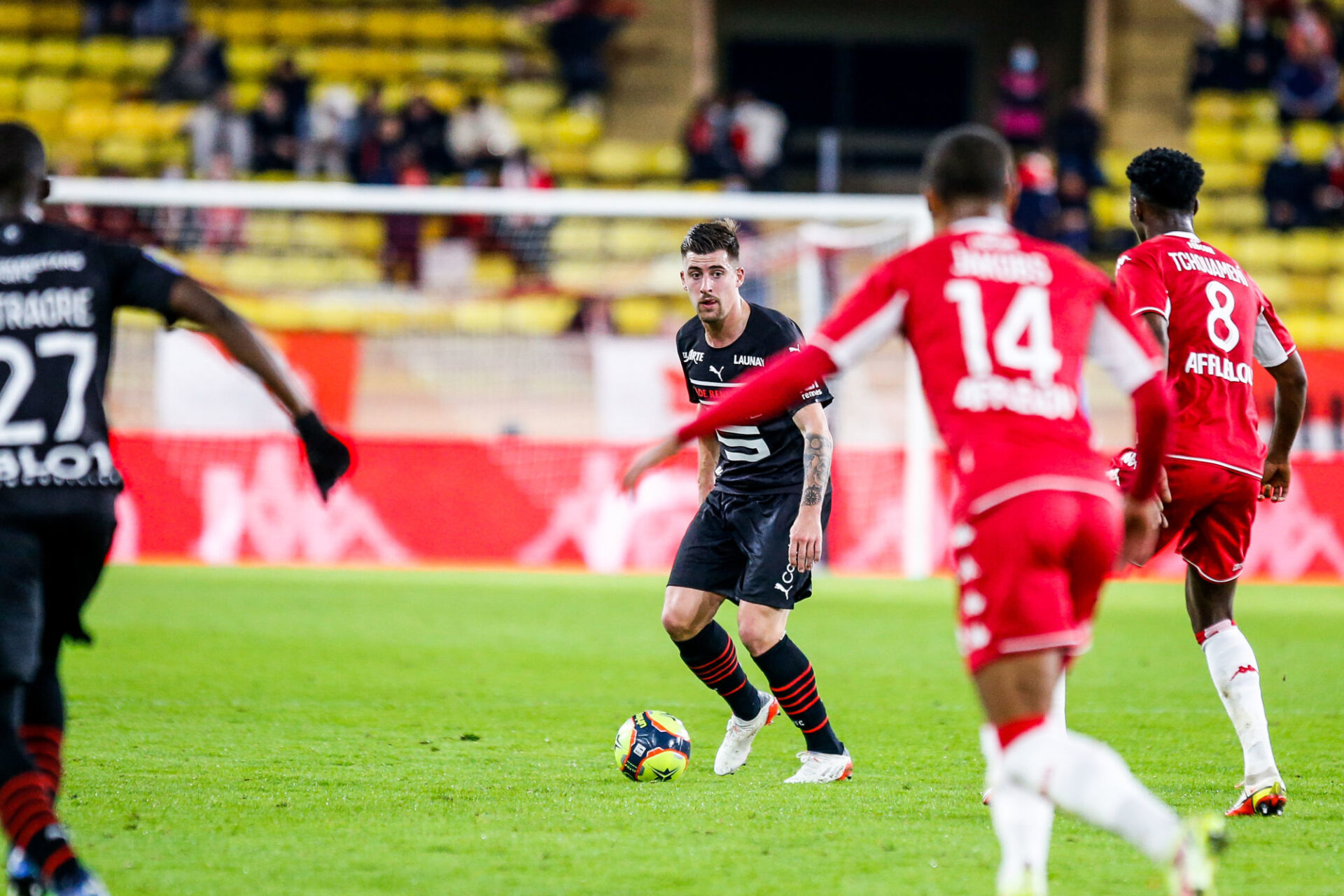 L'AS Monaco se d&eacute;place en Bretagne. (Icon Sport)