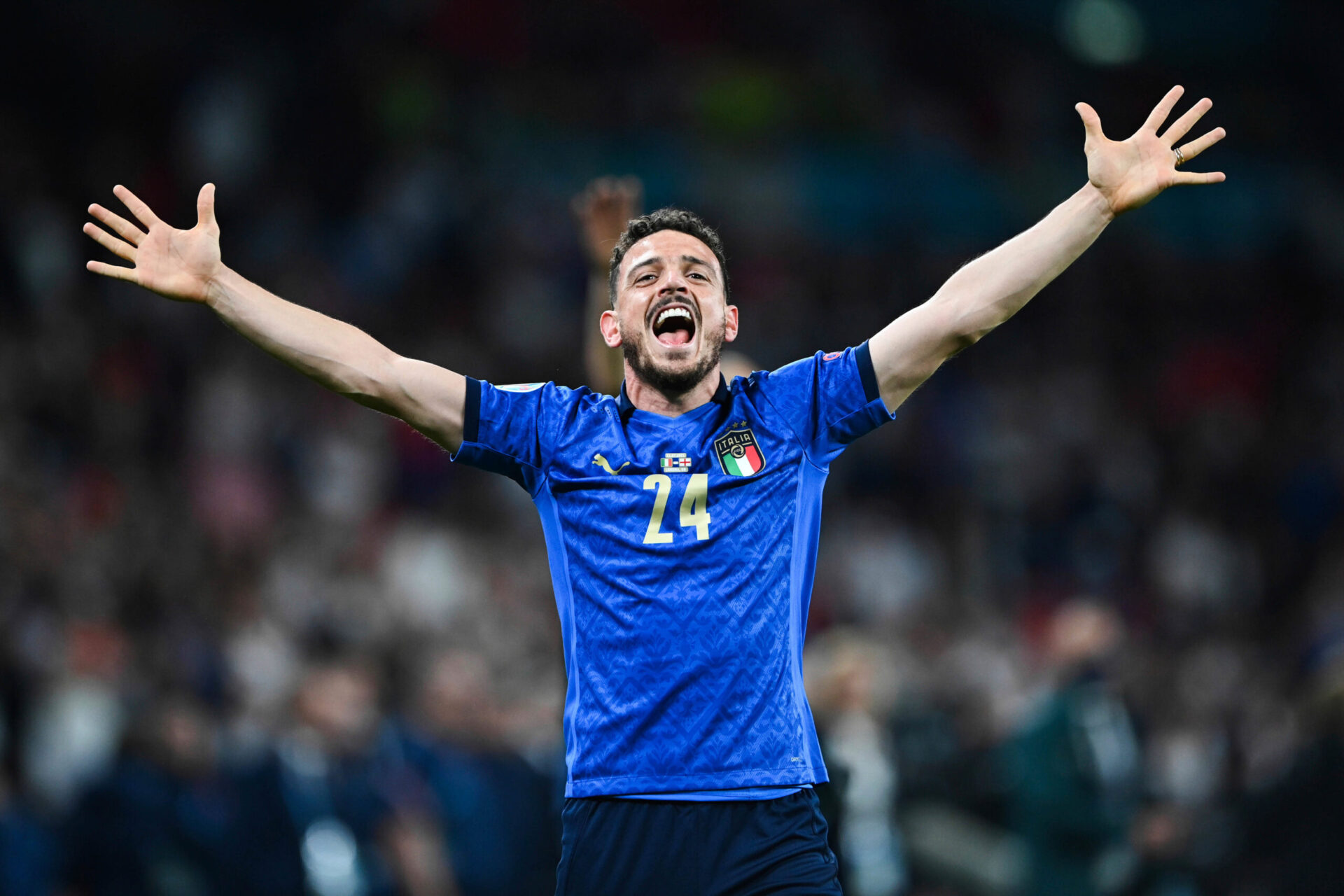 En juillet dernier, Florenzi (AC Milan) a remport&eacute; l'Euro avec l'Italie. (Icon Sport)