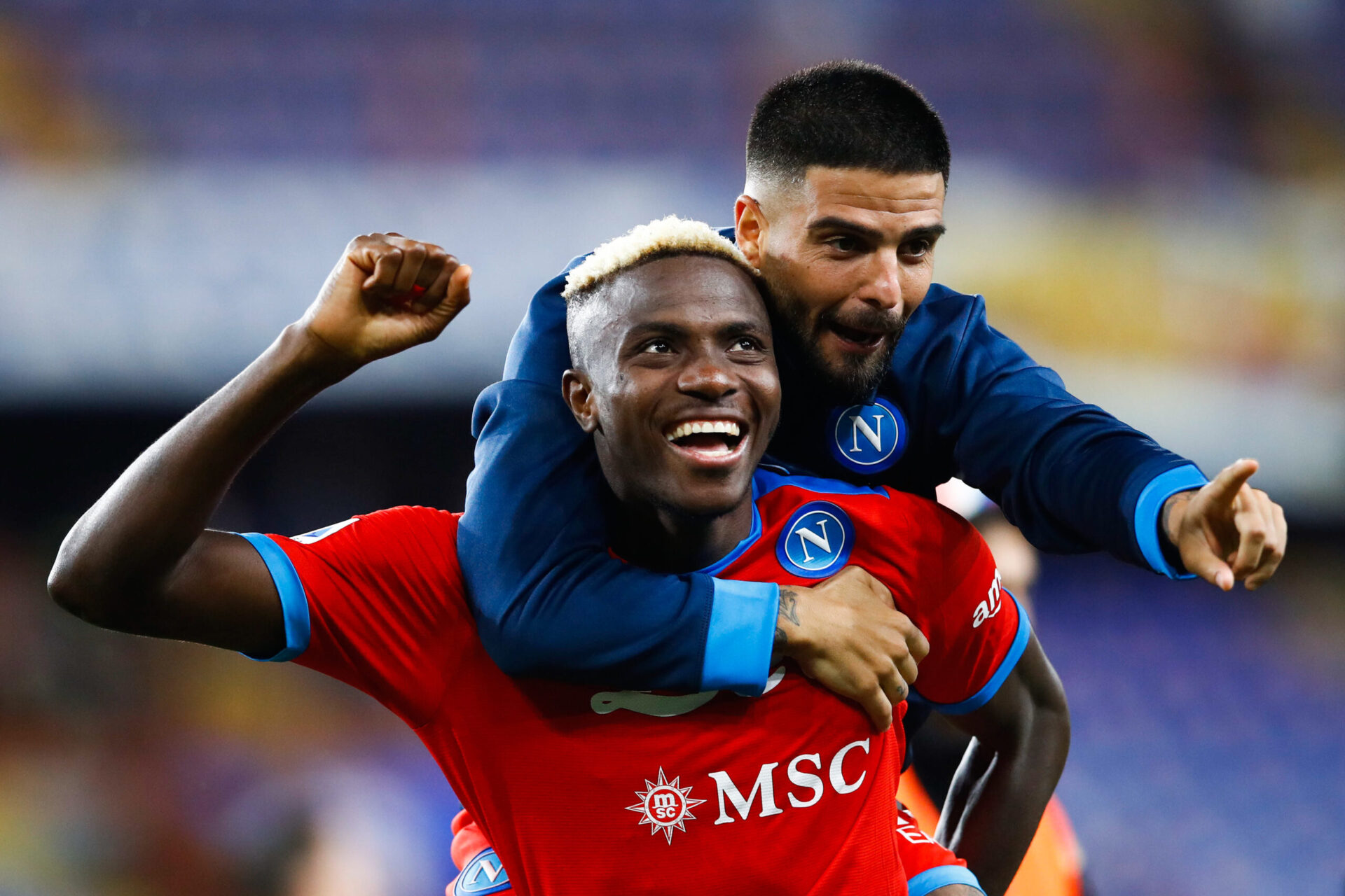 Victor Osimhen fait le bonheur de Naples depuis 2020. Icon Sport