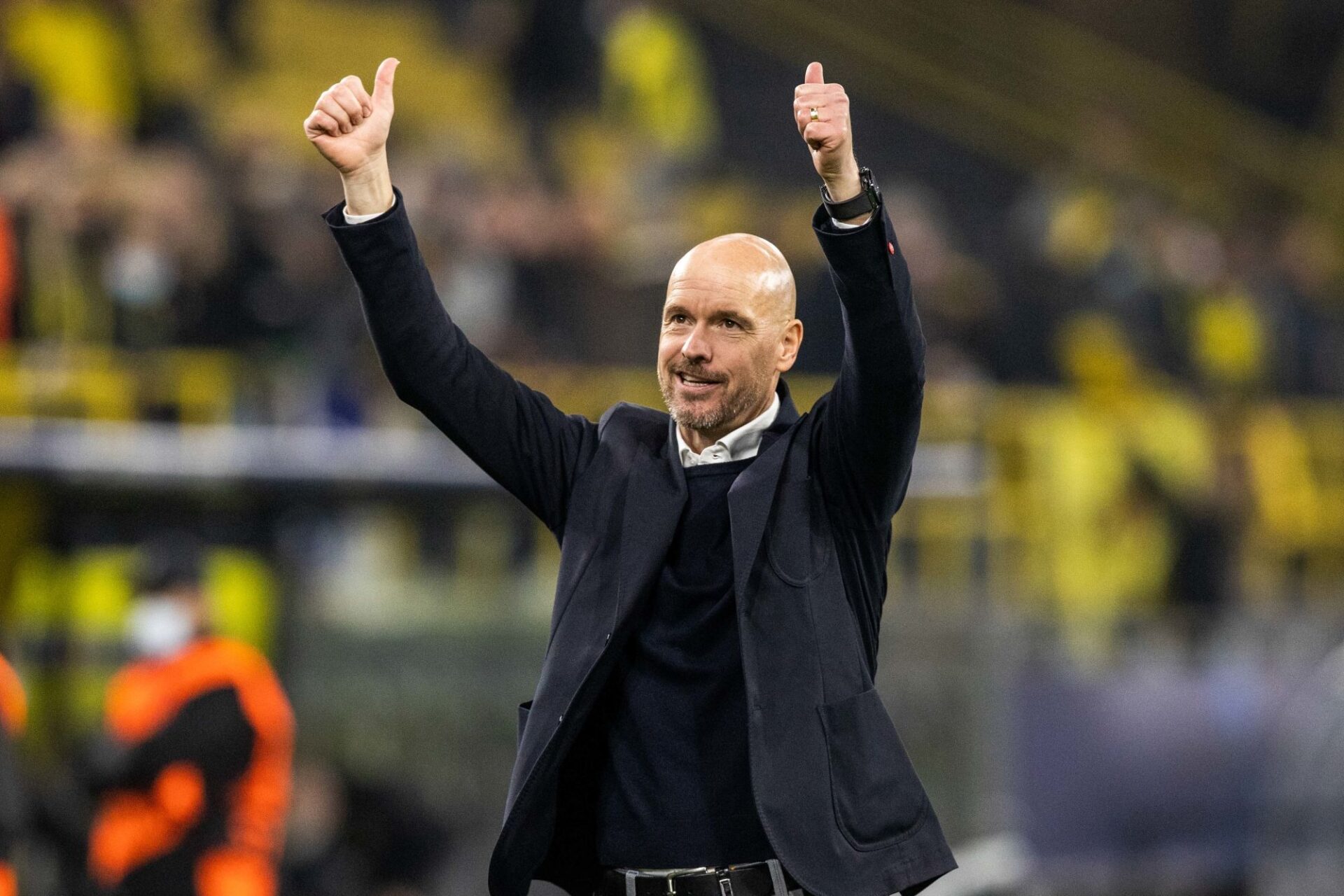 Erik ten Hag partage plusieurs principes de jeu avec Pep Guardiola. (Icon Sport) Erik ten Hag partage plusieurs principes de jeu avec Pep Guardiola. (Icon Sport)