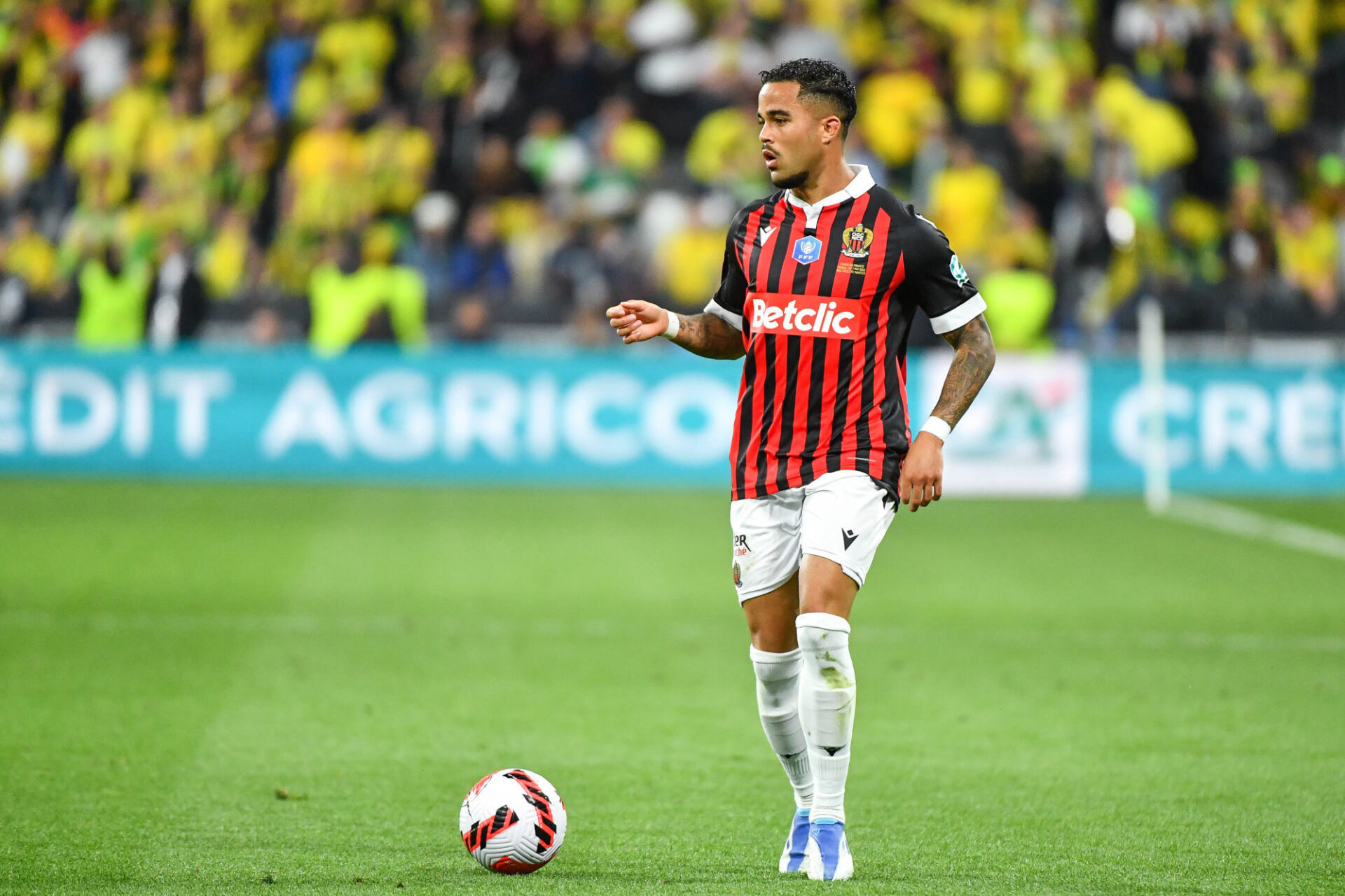 Justin Kluivert sous le maillot de Nice (iconsport)