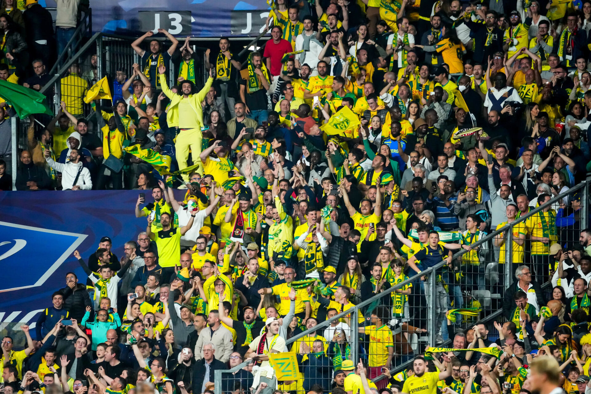La fête Nantaise des les tribunes ! La fête Nantaise des les tribunes !
