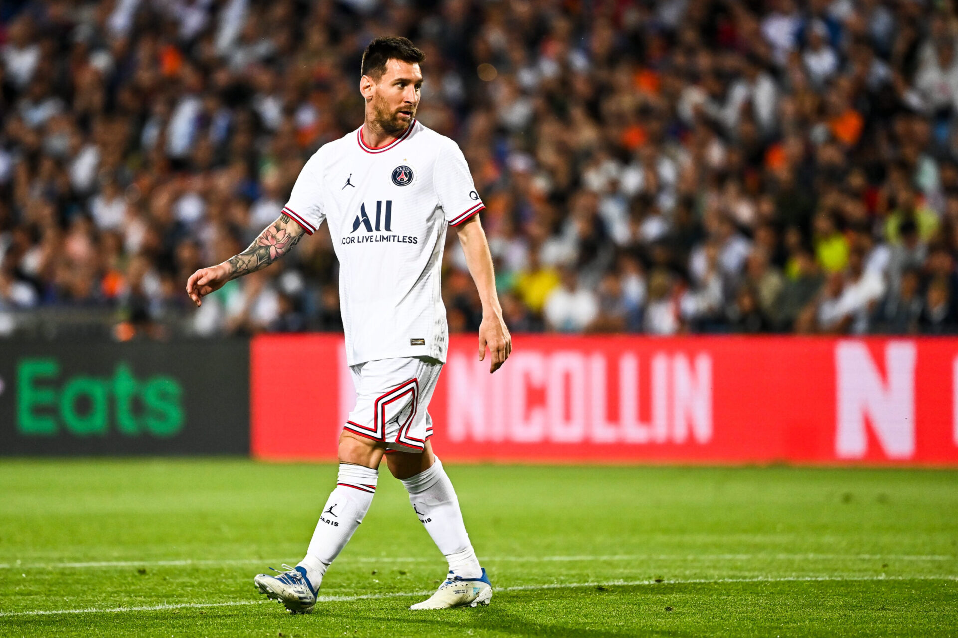 Leo Messi, sous les couleurs du PSG lors de la saison 2022/2023. (Icon Sport)