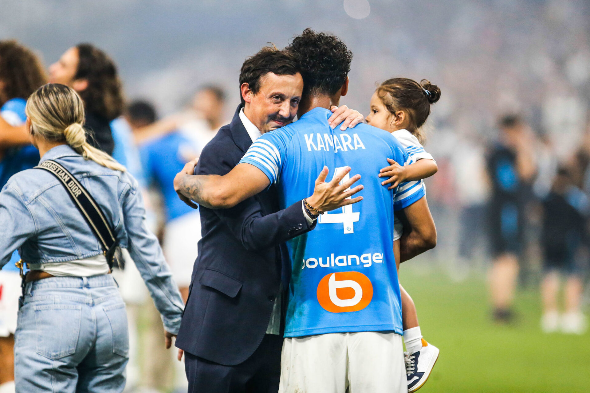 Pablo Longoria, le président de l'OM, aurait aimé conserver Boubacar Kamara (iconsport) Pablo Longoria, le président de l'OM, aurait aimé conserver Boubacar Kamara (iconsport)