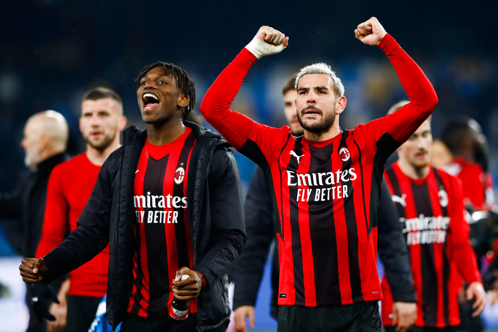 Le&atilde;o et Hernandez, deux hommes forts du Milan 2021-2022. (Icon Sport)