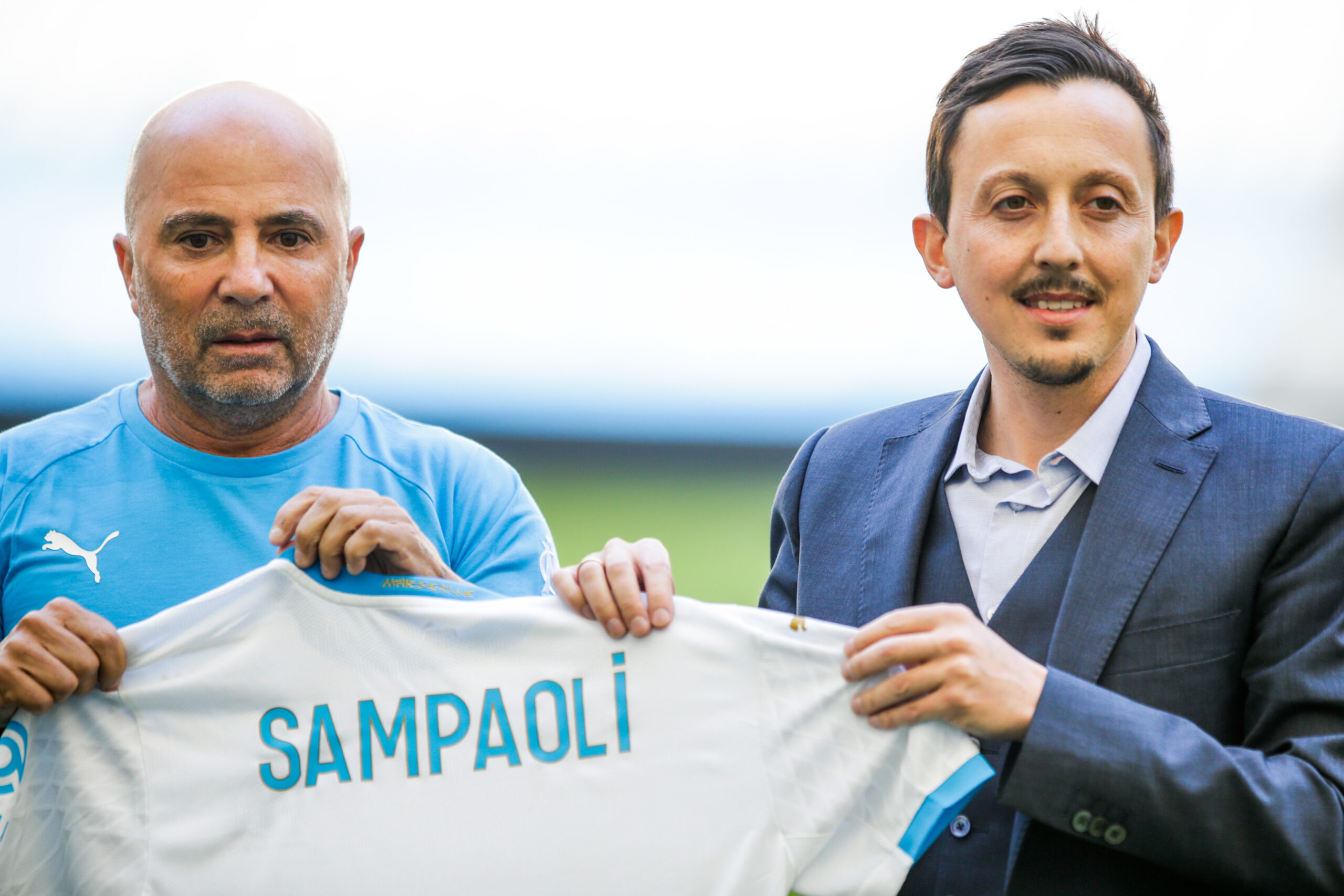 Sampaoli et Longoria s'étaient dit oui en février 2021. (Icon Sport)