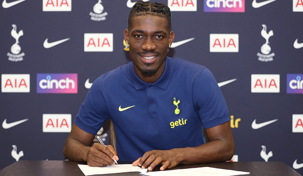Yves Bissouma, nouveau joueur de Tottenham. Icon Sport