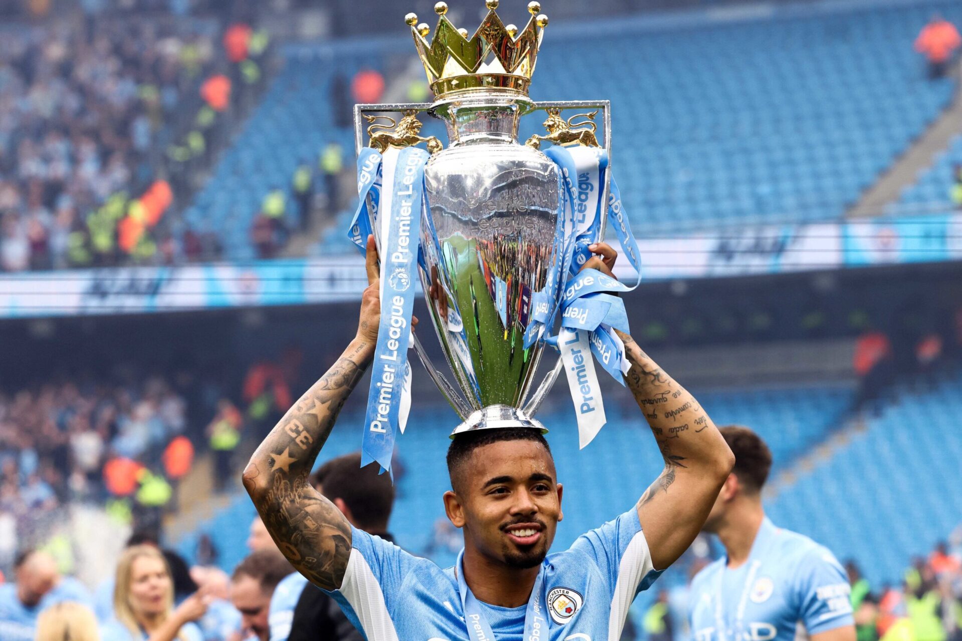 Manchester City va remettre son titre en jeu en Premier League anglaise (Iconsport)