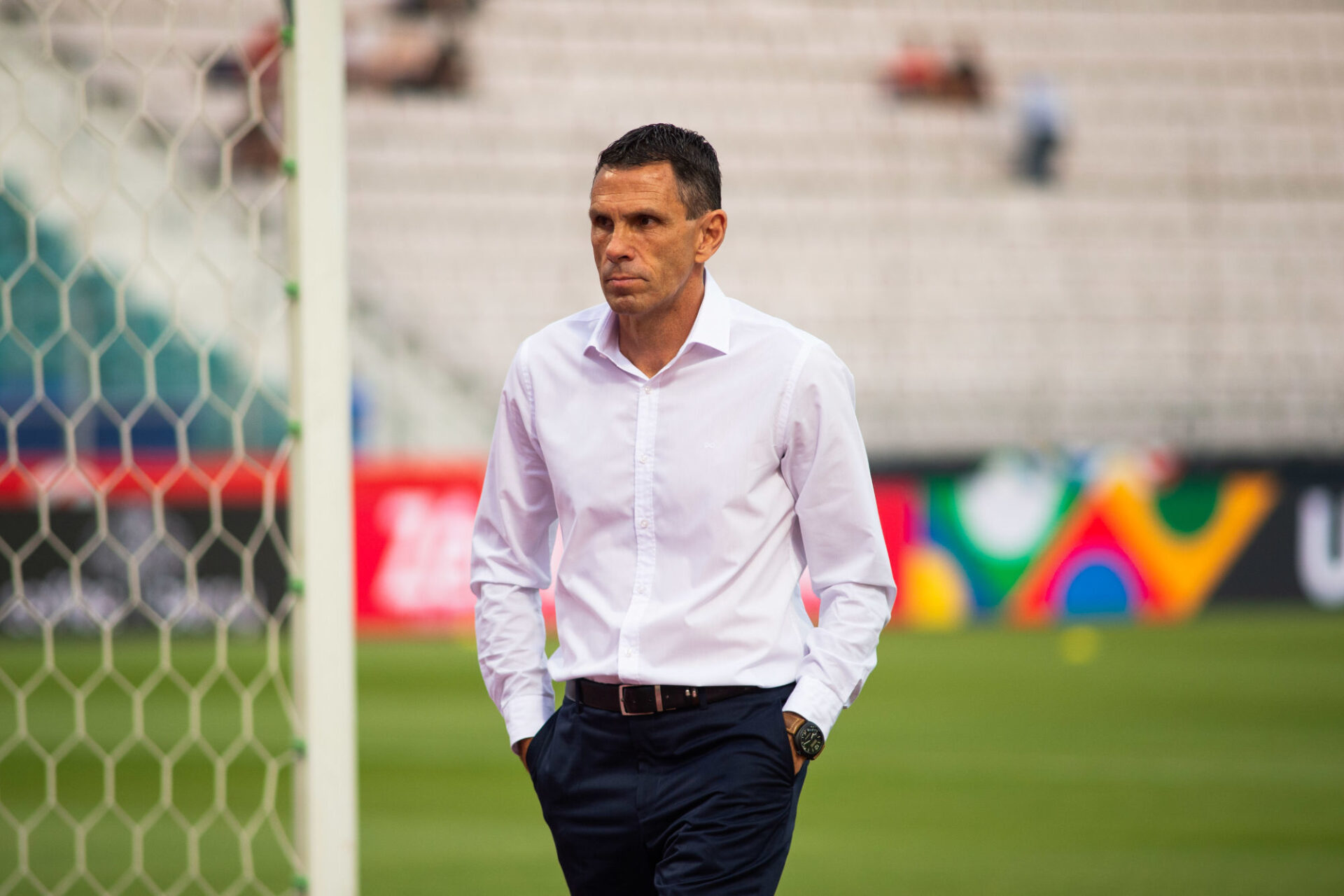 Gustavo Poyet a entra&icirc;n&eacute; Jules Kound&eacute; en 2018. (Icon Sport)