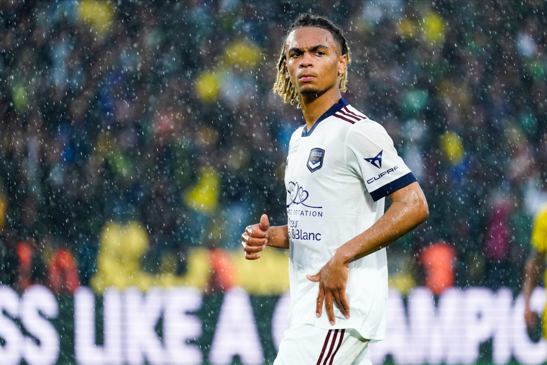 S&eacute;kou Mara, un des grands actifs des Girondins de Bordeaux. Icon Sport