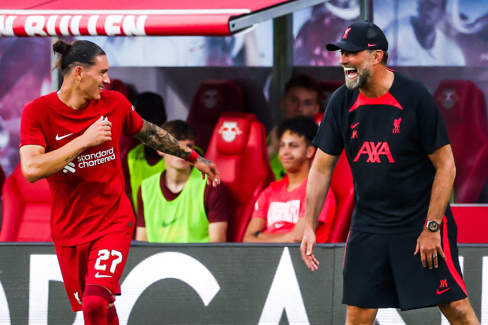 L'idylle prend forme entre Nunez et Klopp. (Icon Sport) L'idylle prend forme entre Nunez et Klopp. (Icon Sport)