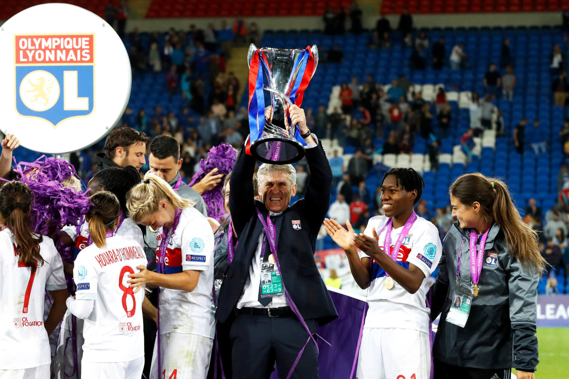 G&eacute;rard Pr&ecirc;cheur avec la Ligue des champions en 2017. (Icon Sport)