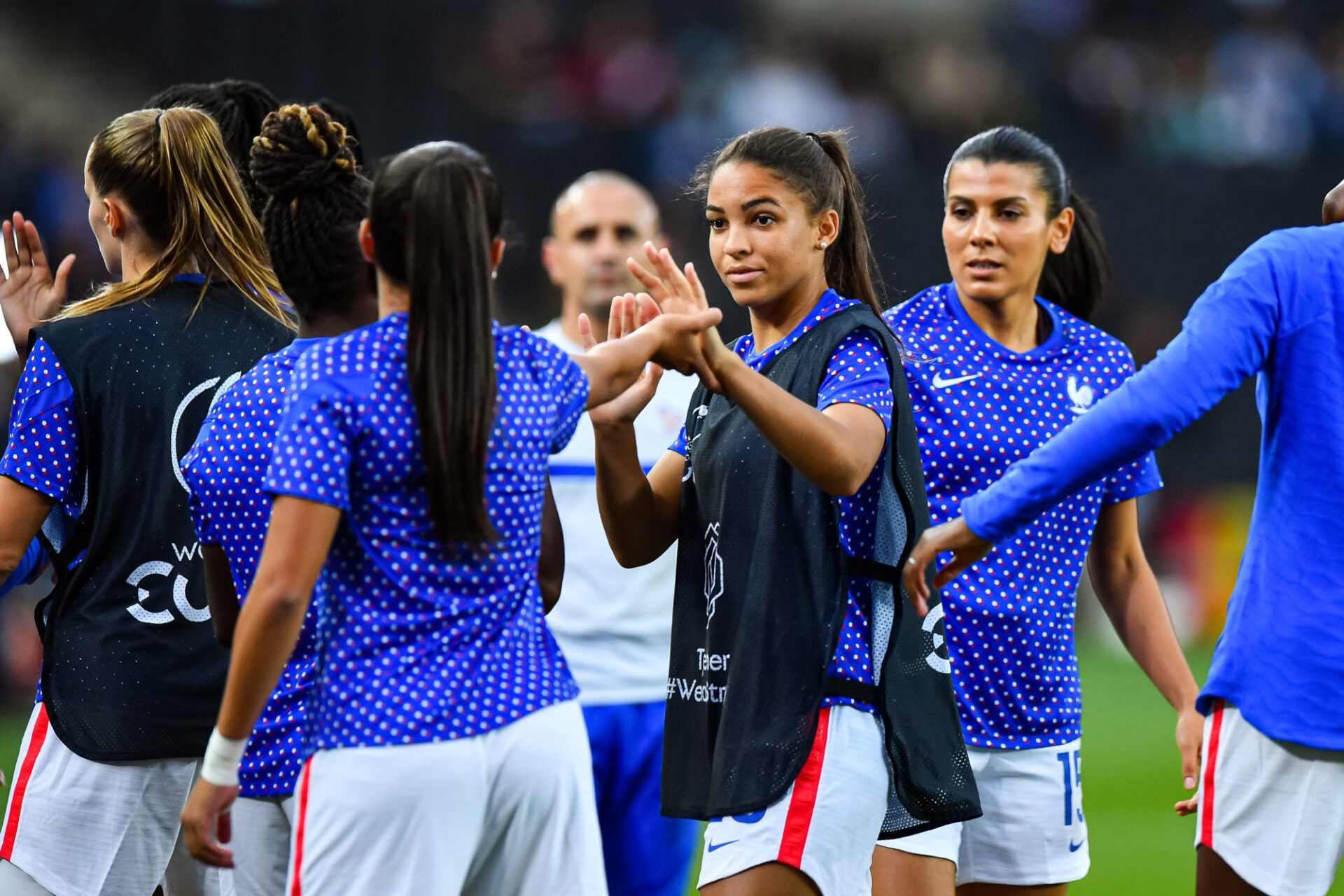 Les Bleues sont tomb&eacute;es en demi-finale de l'Euro contre l'Allemagne. Icon Sport