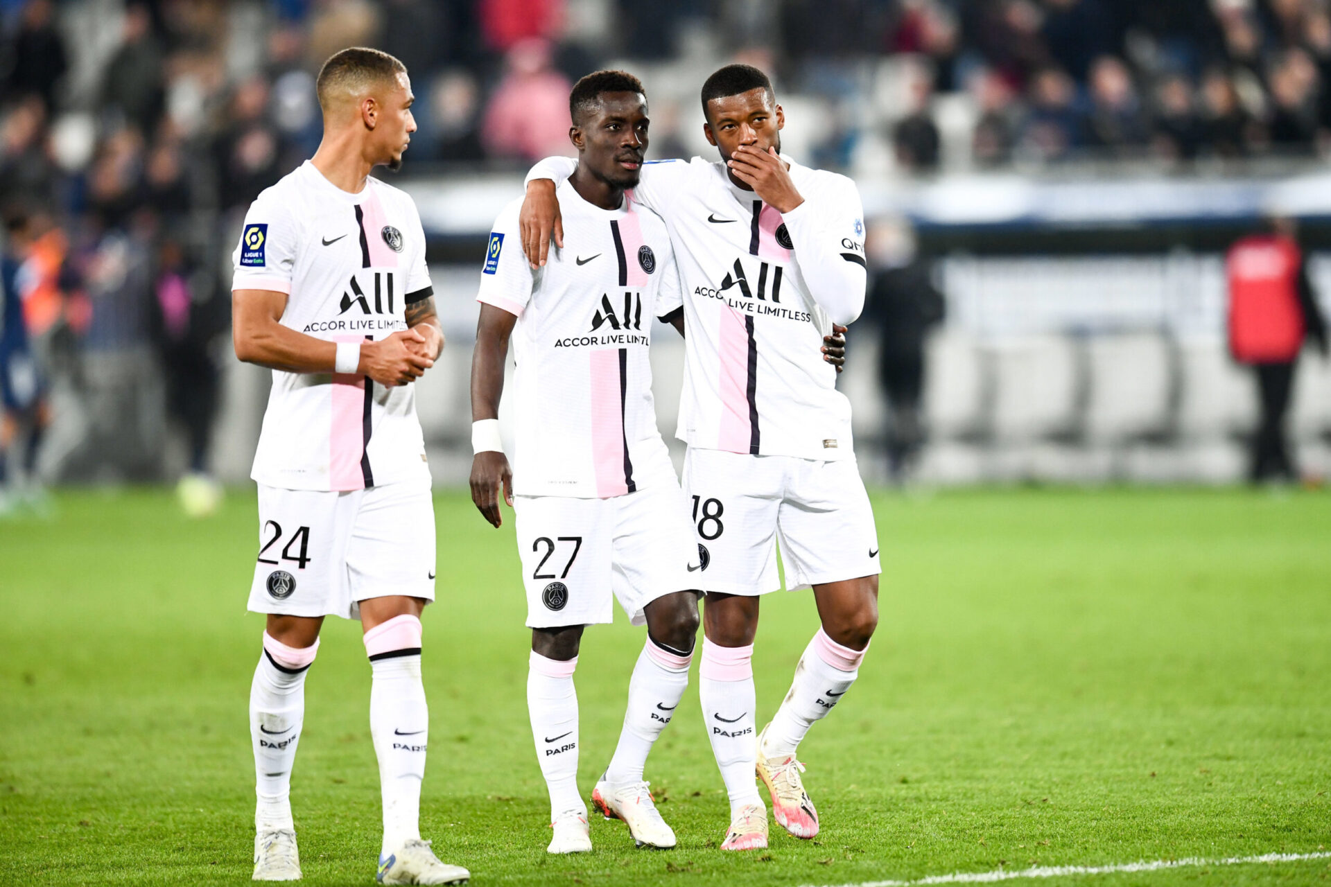 Idrissa Gueye (au centre) pourrait retourner en Premier League cet été (Icon Sport) Idrissa Gueye (au centre) pourrait retourner en Premier League cet été (Icon Sport)