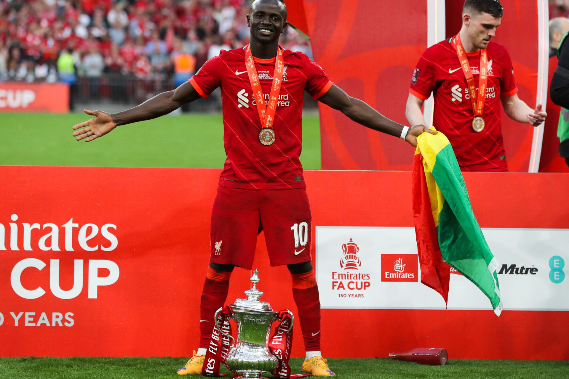 Sadio Man&eacute; a remport&eacute; la FA Cup en 2022. (Icon Sport)