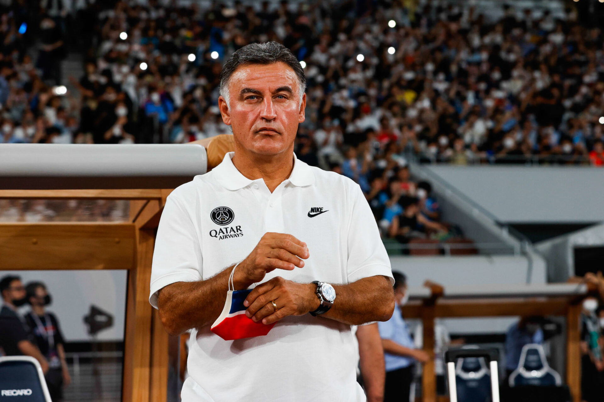 Christophe Galtier, l'entra&icirc;neur du PSG (iconsport)