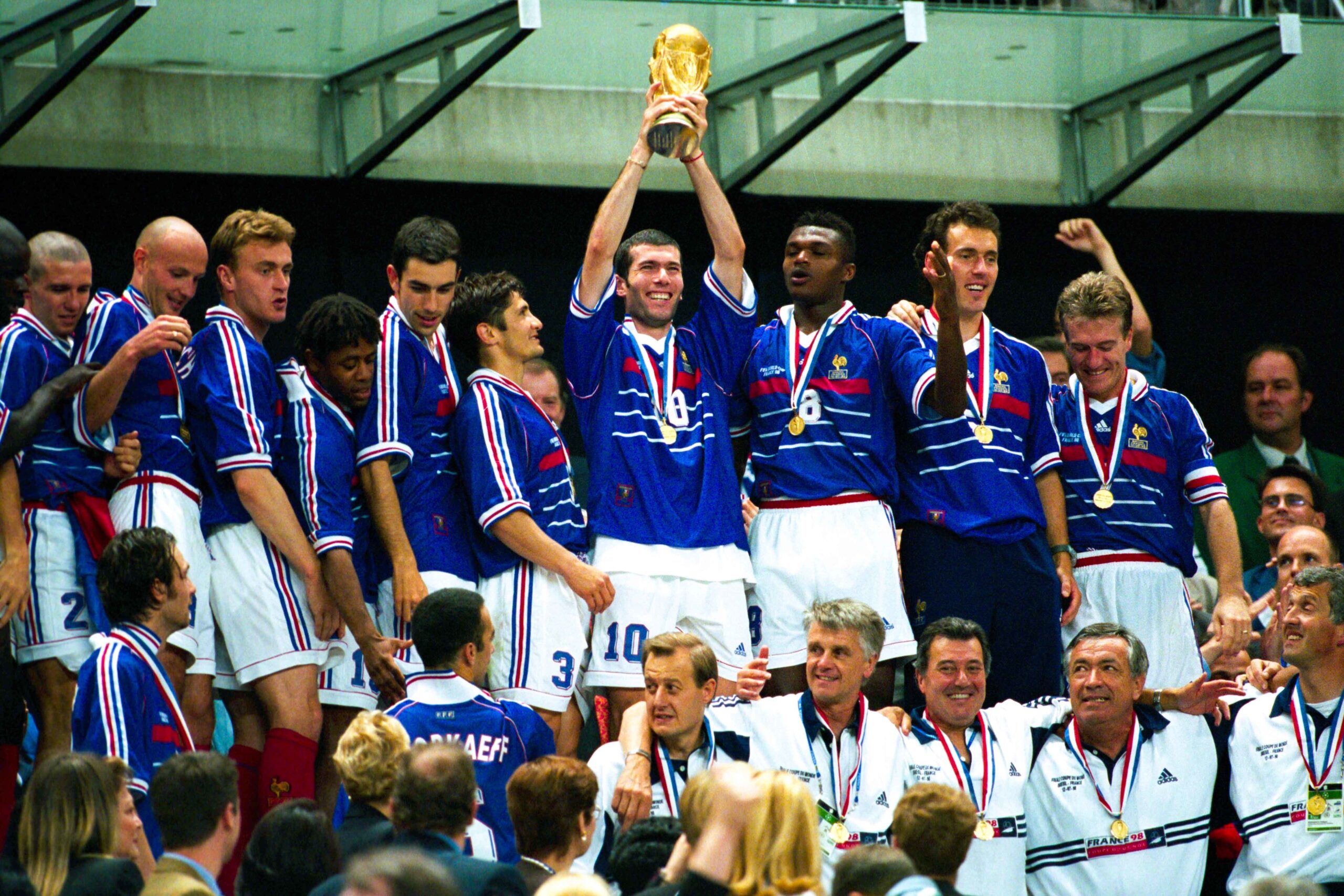 24 ans du titre mondial de l'équipe de France. Icon Sport