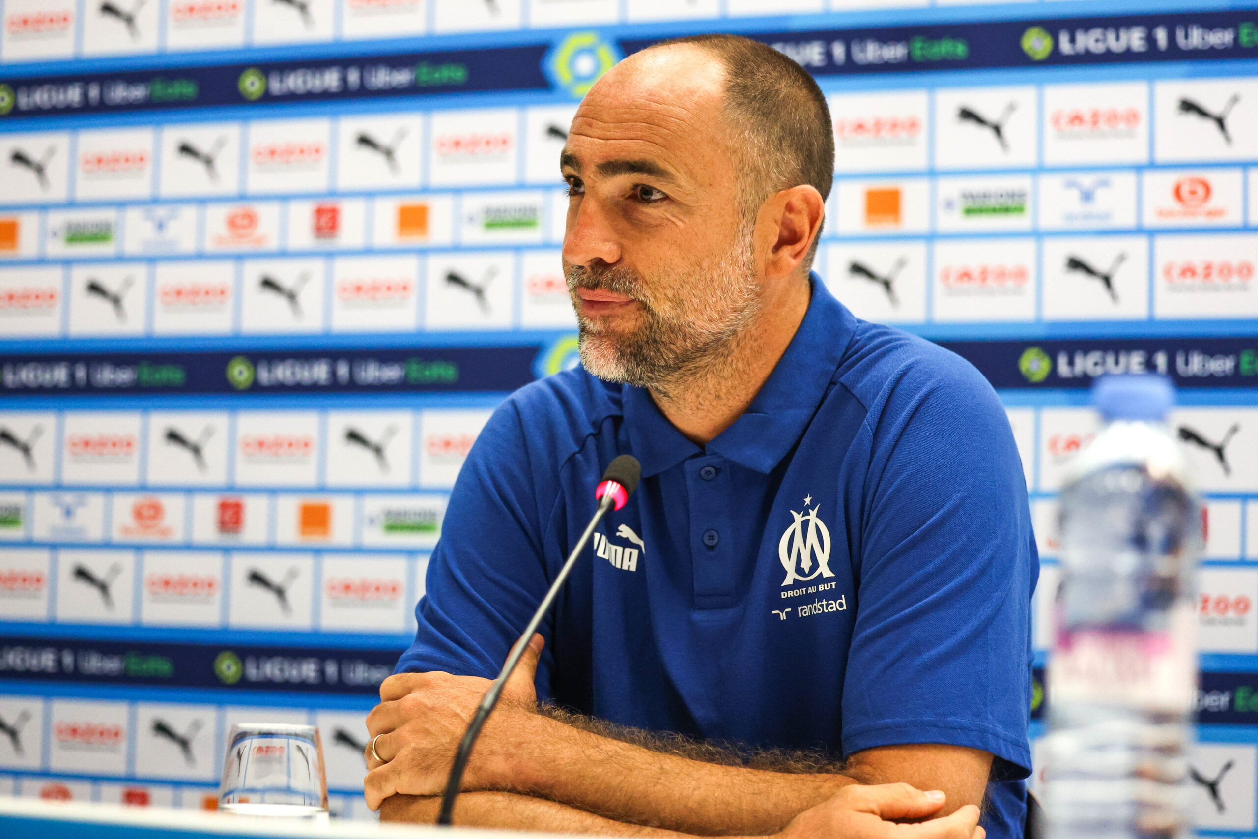 Igor Tudor était en conférence de presse avant l'ouverture de la saison de Ligue 1. Icon Sport