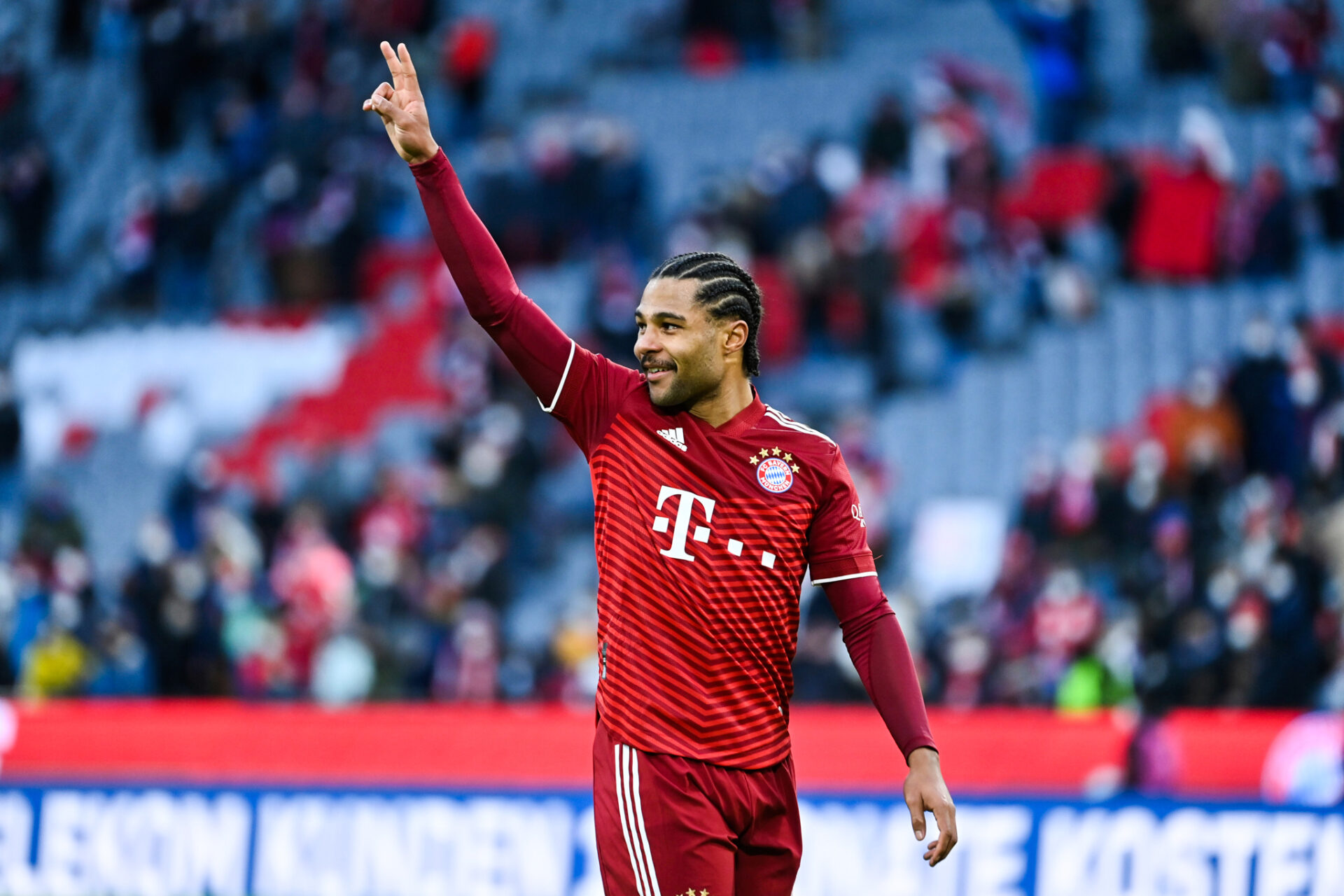 Serge Gnabry prolonge jusqu'en 2026 avec le Bayern Munich / Icon Sport Serge Gnabry prolonge jusqu'en 2026 avec le Bayern Munich / Icon Sport