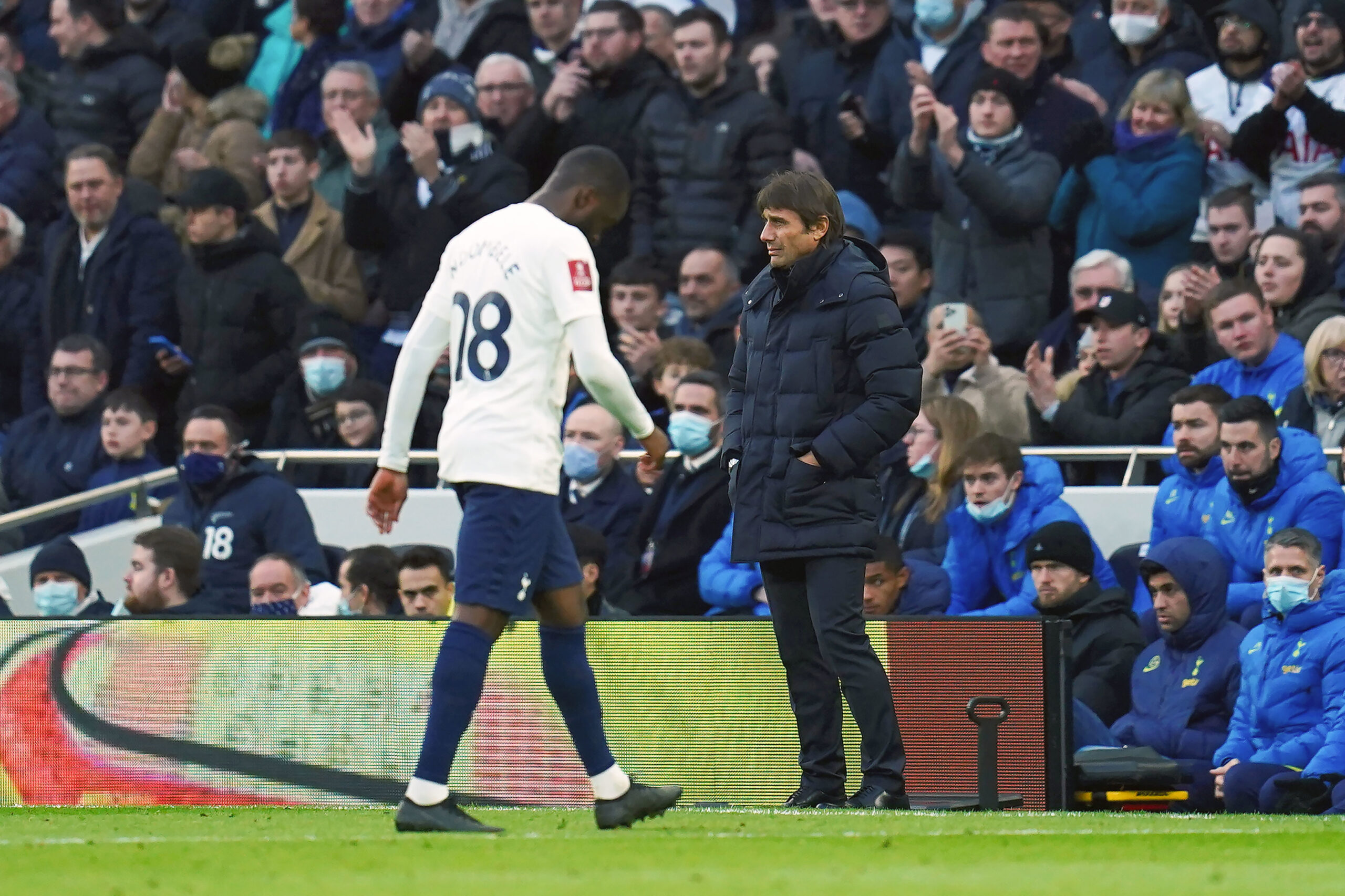 Ndombélé est indésirable à Tottenham. (Icon Sport)