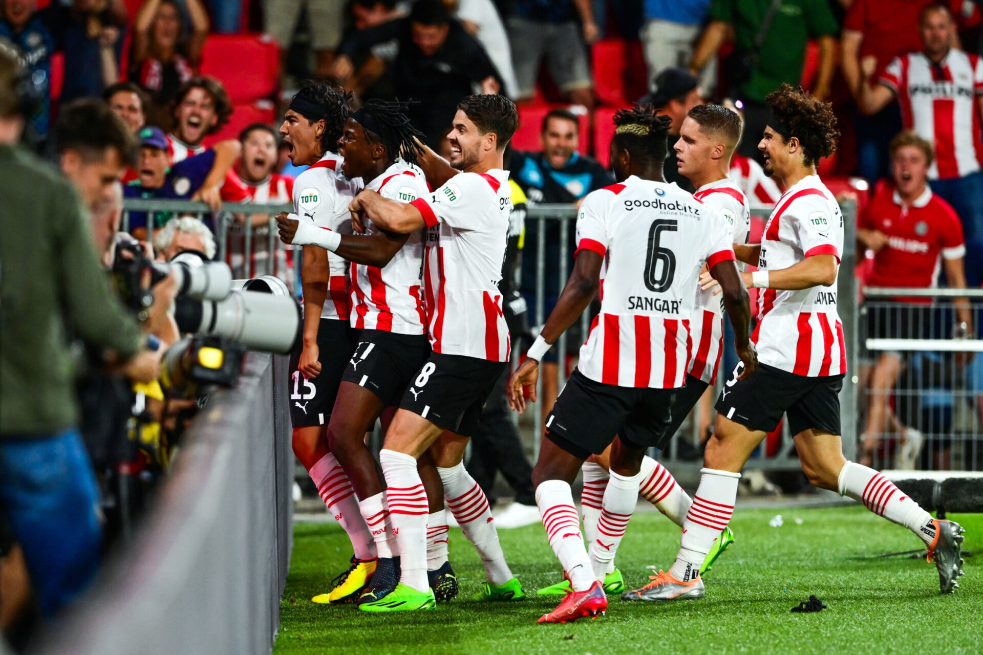 Le PSV Eindhoven a arraché des prolongations après un but tardif (Icon Sport) Le PSV Eindhoven a arraché des prolongations après un but tardif (Icon Sport)