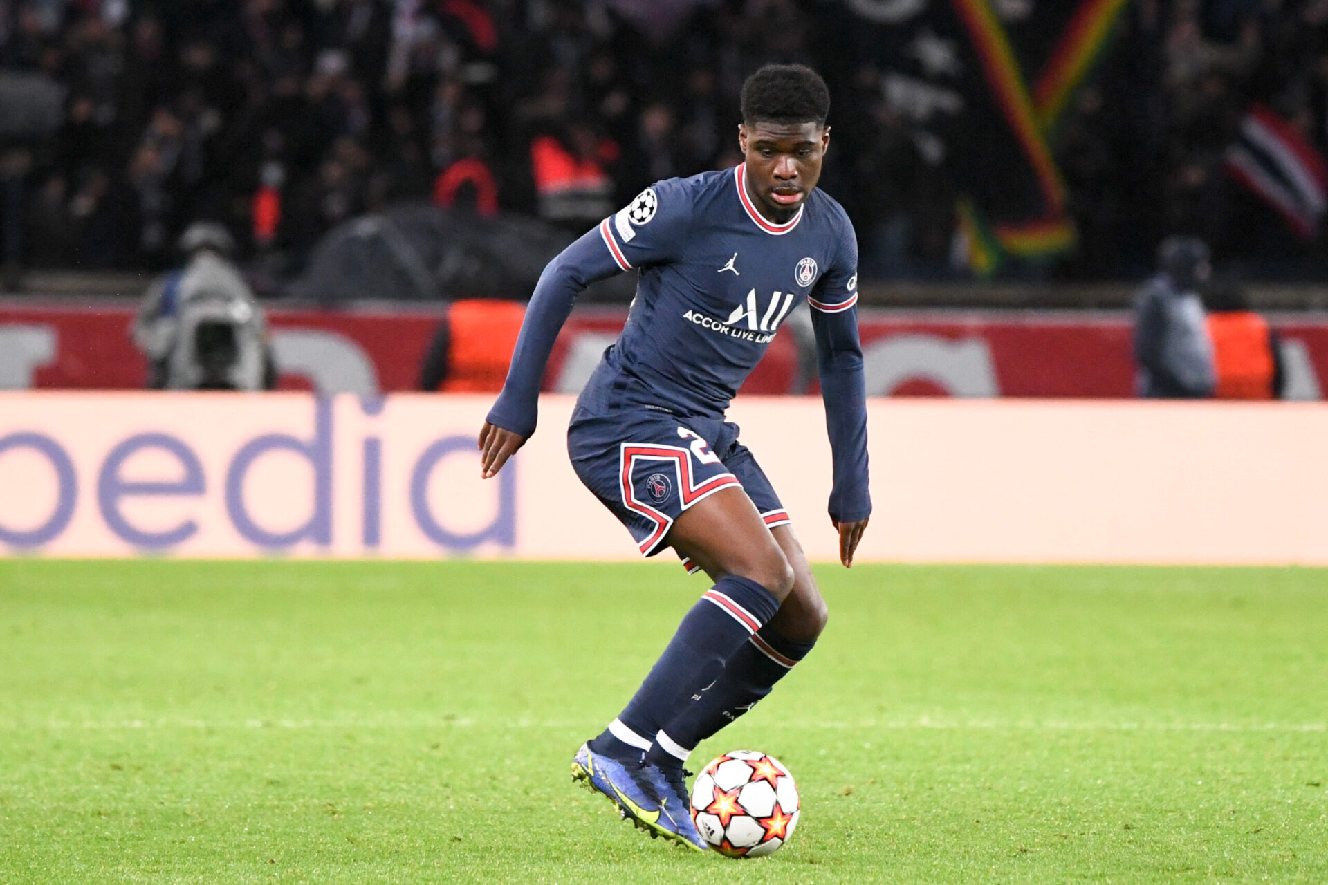 Eric Junior Dina Ebimbe, sous les couleurs du PSG. Icon Sport