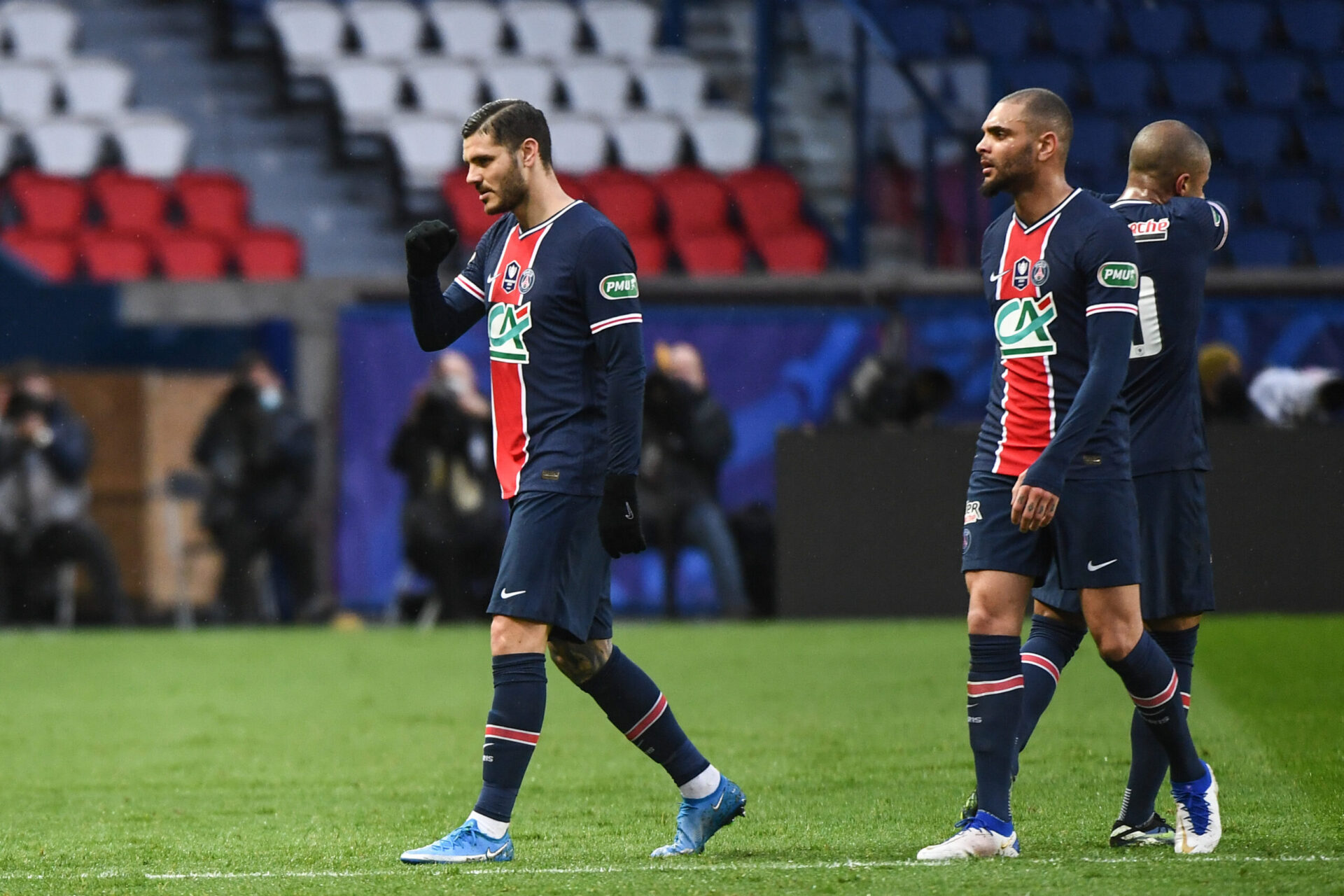 Mauro Icardi et Laywin Kurzawa sont priés de quitter le PSG (Icon Sport) Mauro Icardi et Laywin Kurzawa sont priés de quitter le PSG (Icon Sport)