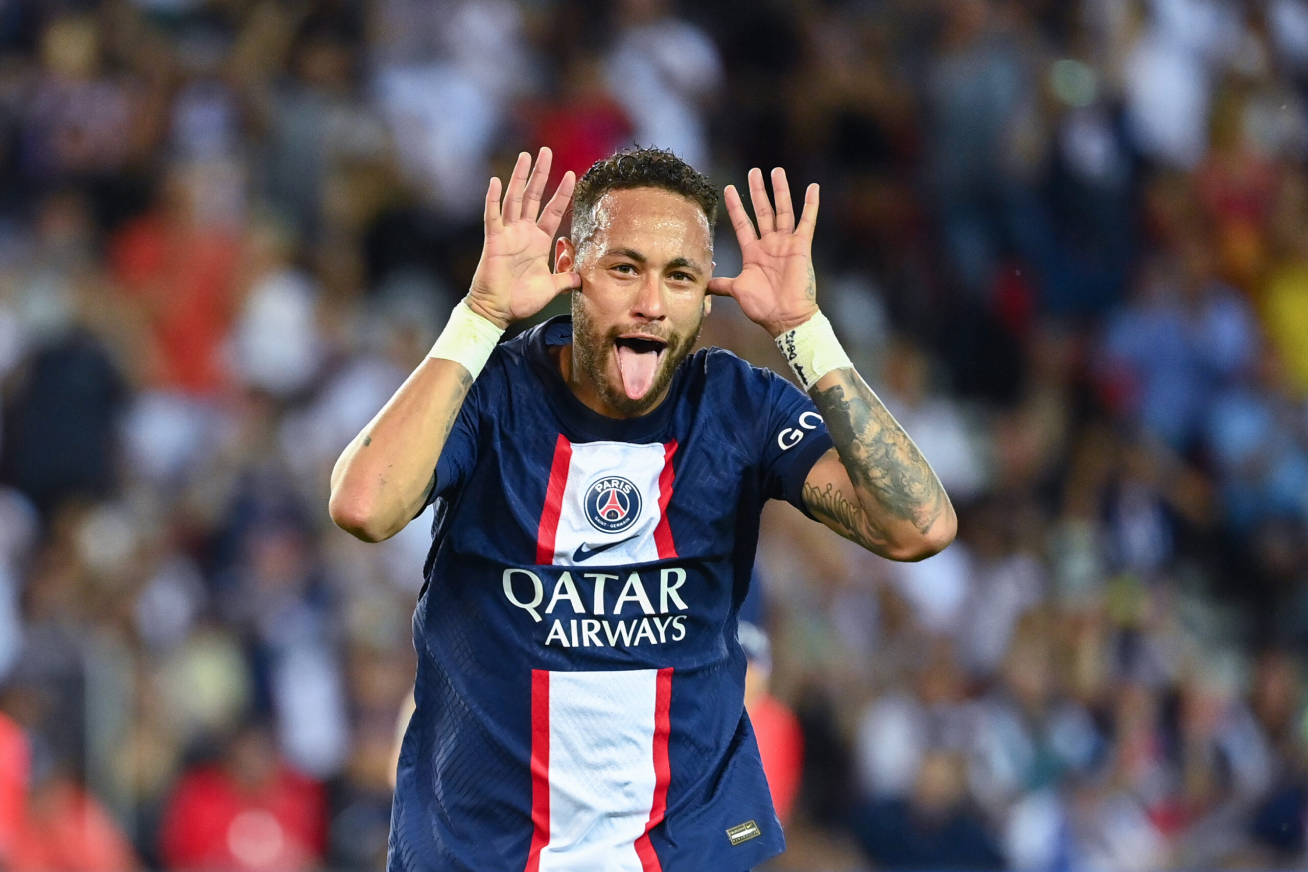 Neymar et le PSG affronteront le LOSC en Ligue 1. Icon Sport