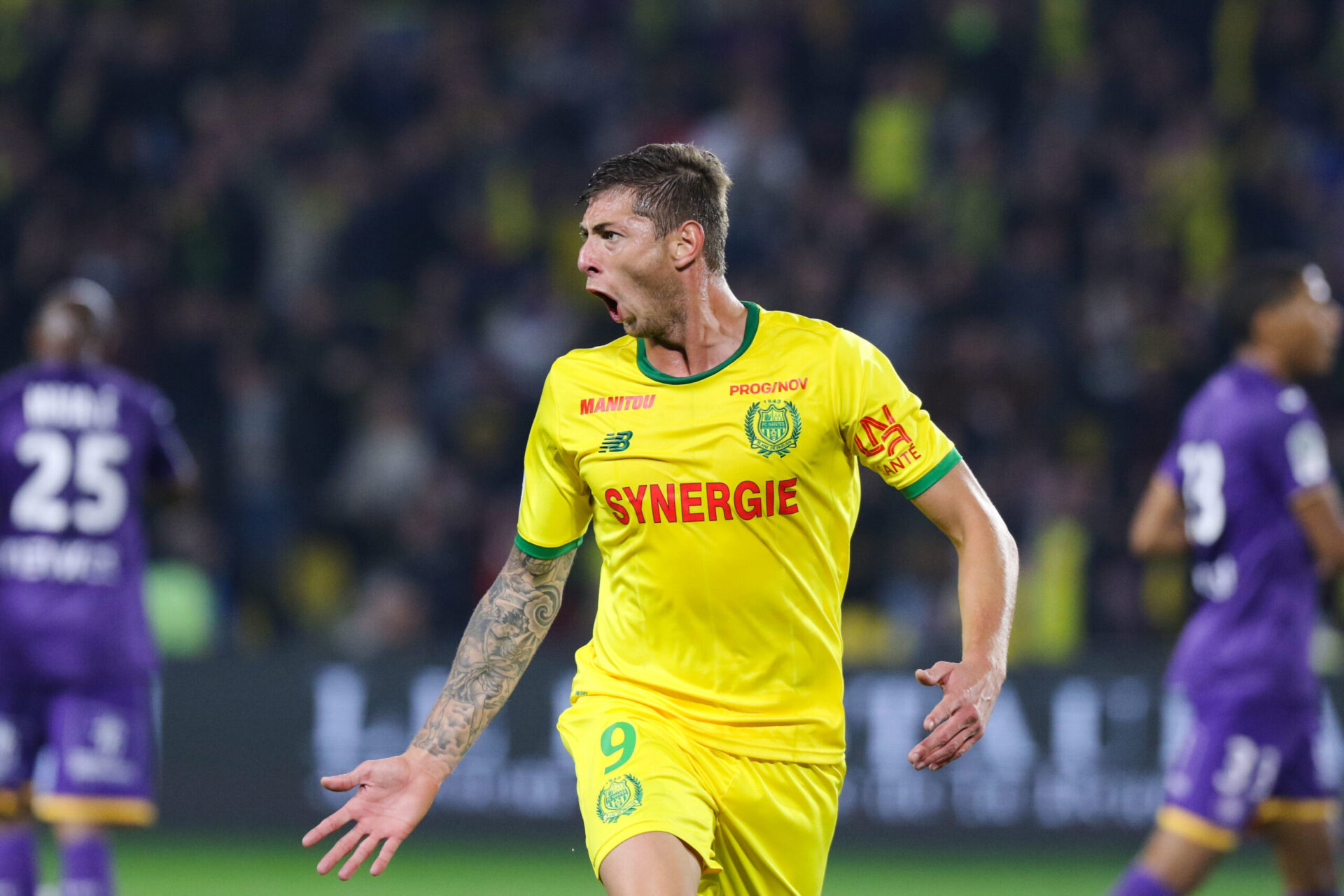 Emiliano Sala, sous les couleurs du FC Nantes, en 2018. (icon sport) Emiliano Sala, sous les couleurs du FC Nantes, en 2018. (icon sport)